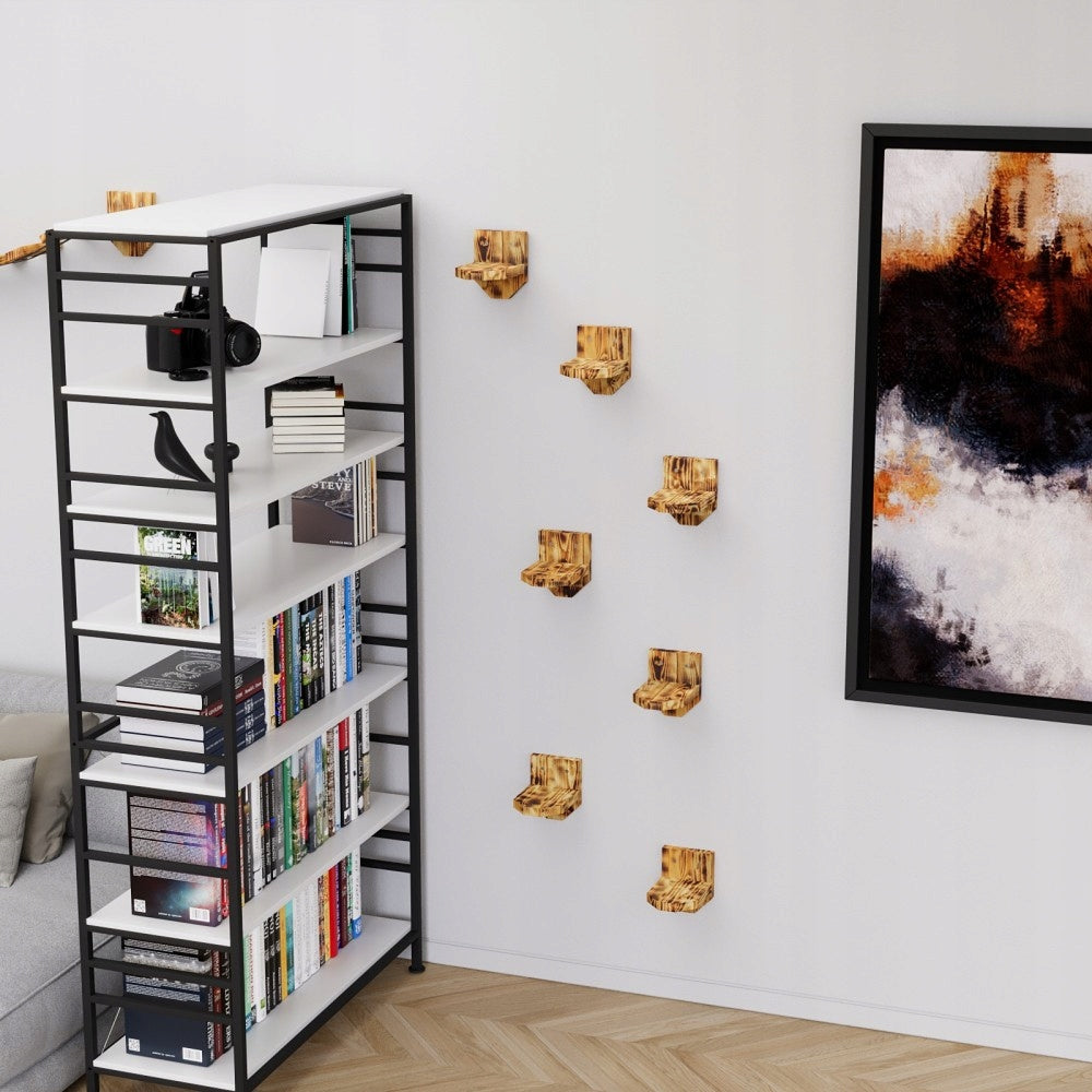 SET OF CAT SHELF QLS TAN Length 100 cm
