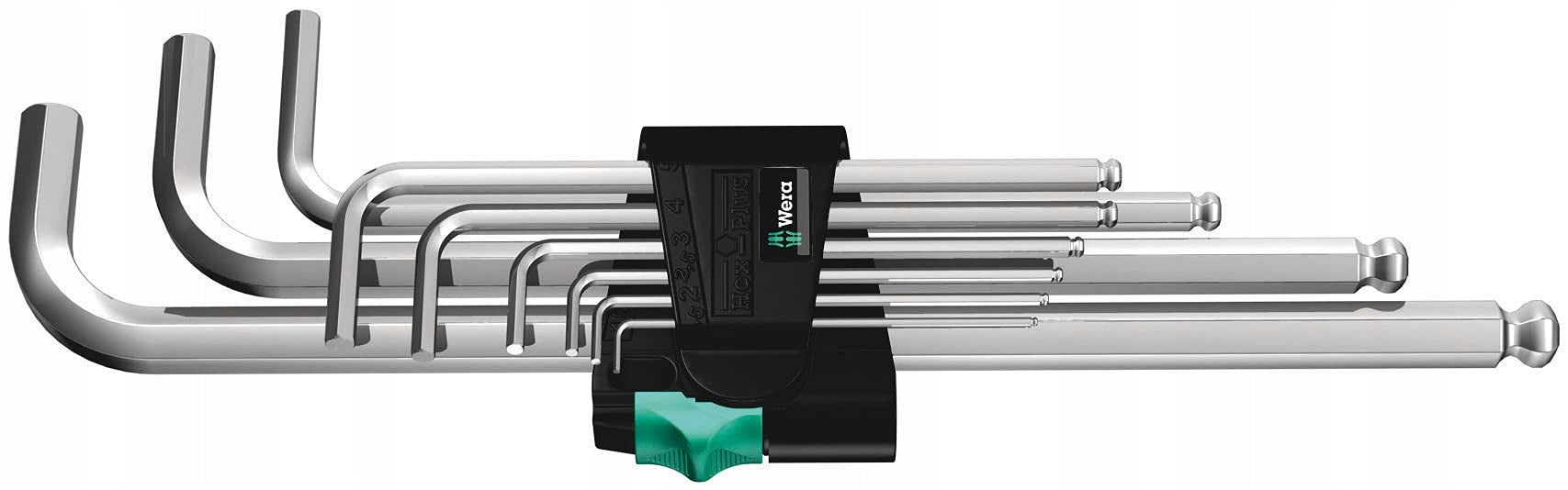 SET OF CHROME ALLEN WRENCHES WERA ALLEN WRENCH Manufacturer code 05022087001