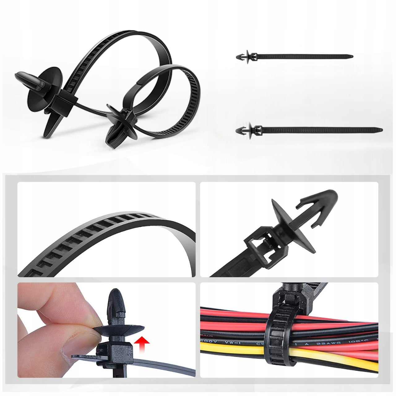 SET OF CLIPS CAR PEGS 620 + CUFFS + TEES + BREECHES / SPOON Manufacturer code QGZ763