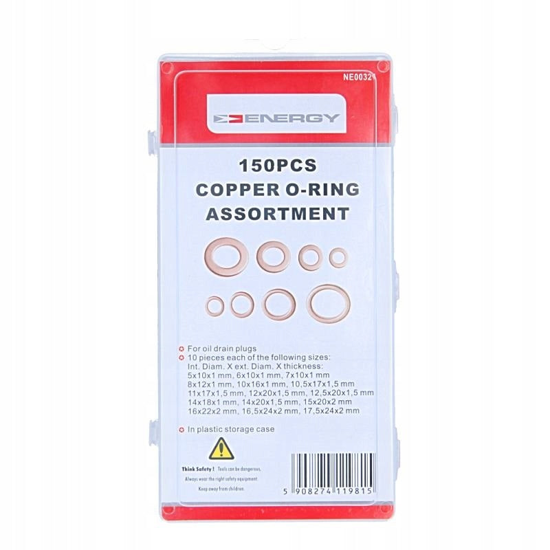 SET OF COPPER WASHERS 150 ELEMENT. NE00321 Brand Energy