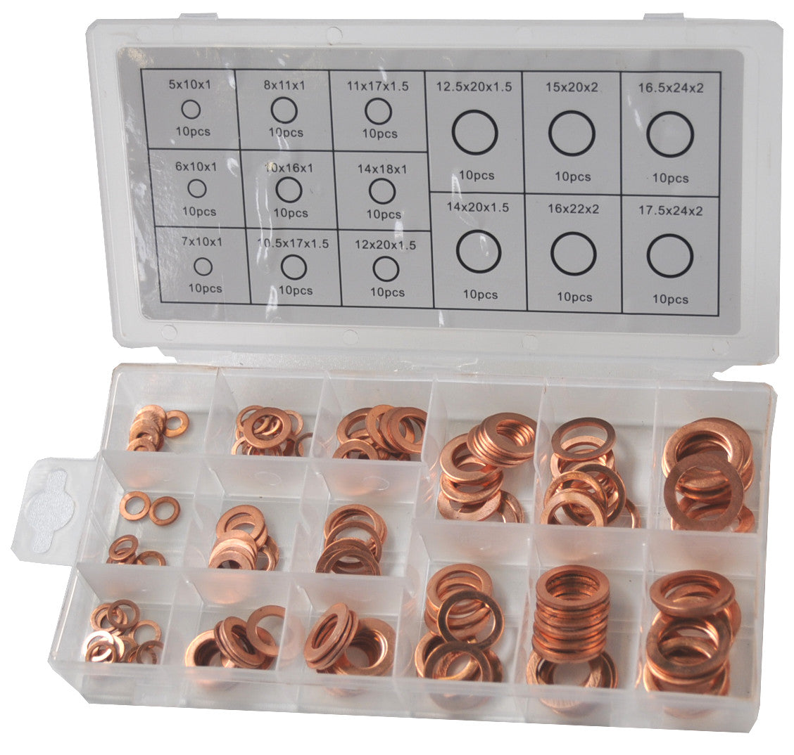 SET OF COPPER WASHERS 150 ELEMENT. NE00321 Manufacturer code NE00321