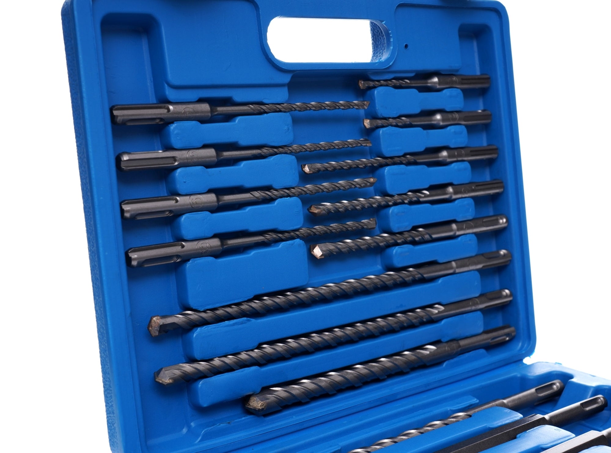SET OF DRILLS AND CHISELS 17 ELEMENTS SDS+ CONCRETE Purpose for concrete for bricks for ceramics for stone others