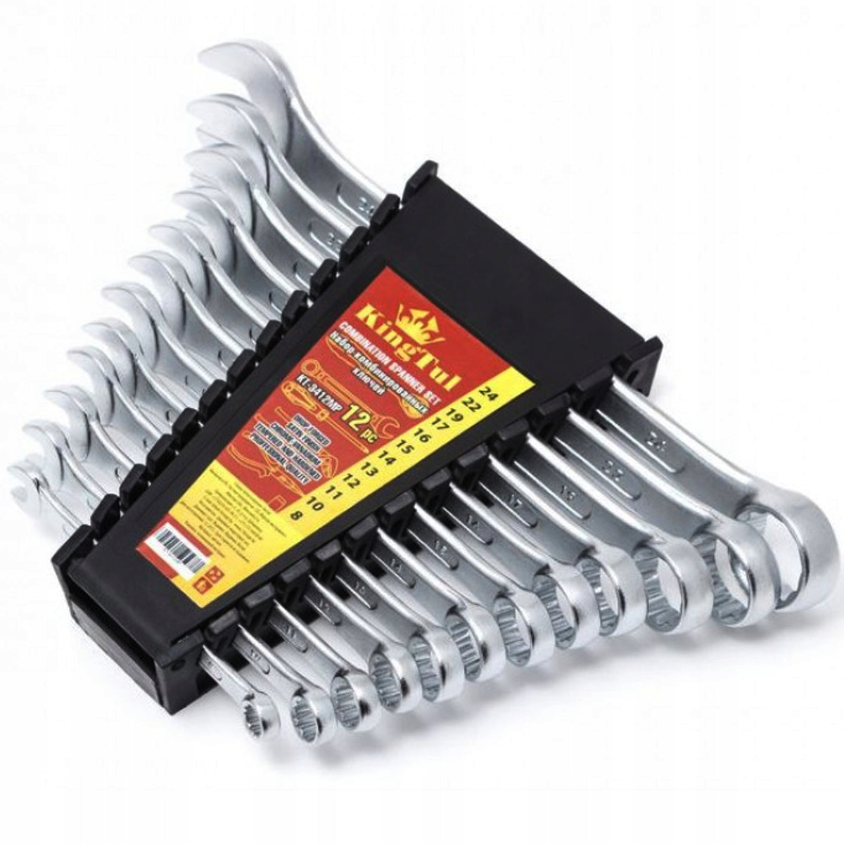 SET OF EYE-FLAT WRENCHES 8-24mm 12EL