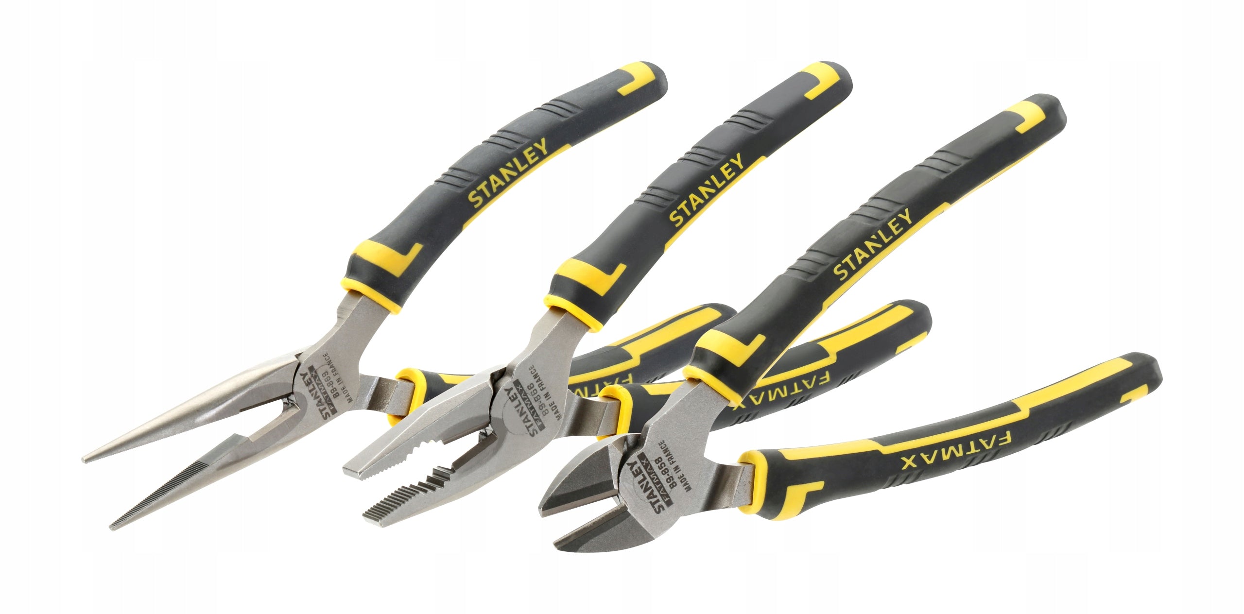 SET OF FATMAX PLIERS 155-165MM 3 PCS. 84-488-4 STANLEY Packaging status original