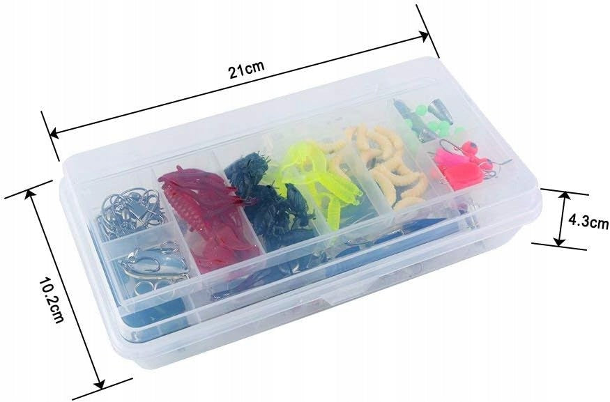 SET OF FISHING LURES FOR FISH HOOKS AKCESORIA GIFT FOR ANGLER Manufacturer code zestaw Przynęt na ryby drapieżne
