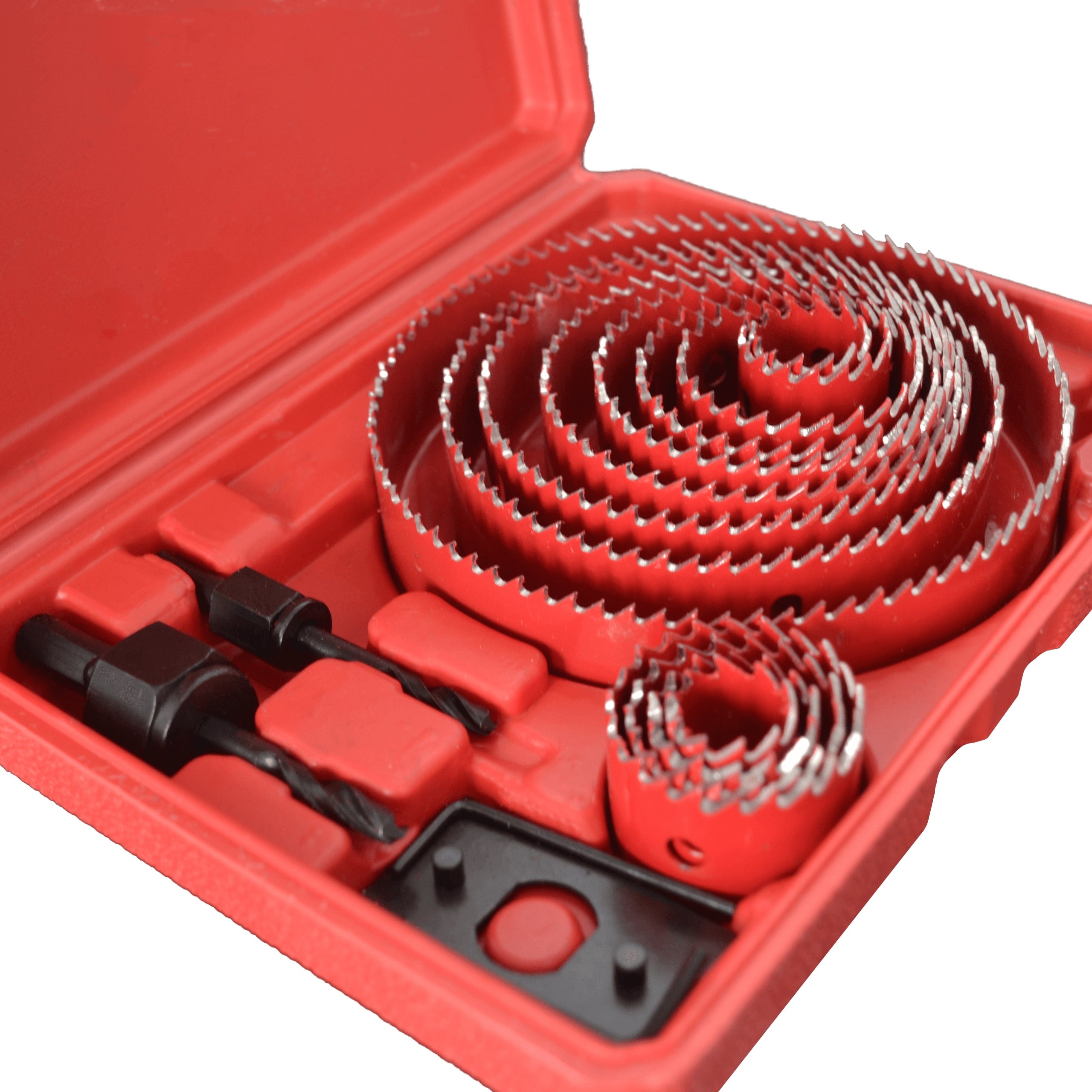 SET OF FORAMINIFERA FOR WOOD CUTTERS 19 - 127 MM 16 ELEMENTS HOLDX Packaging status original