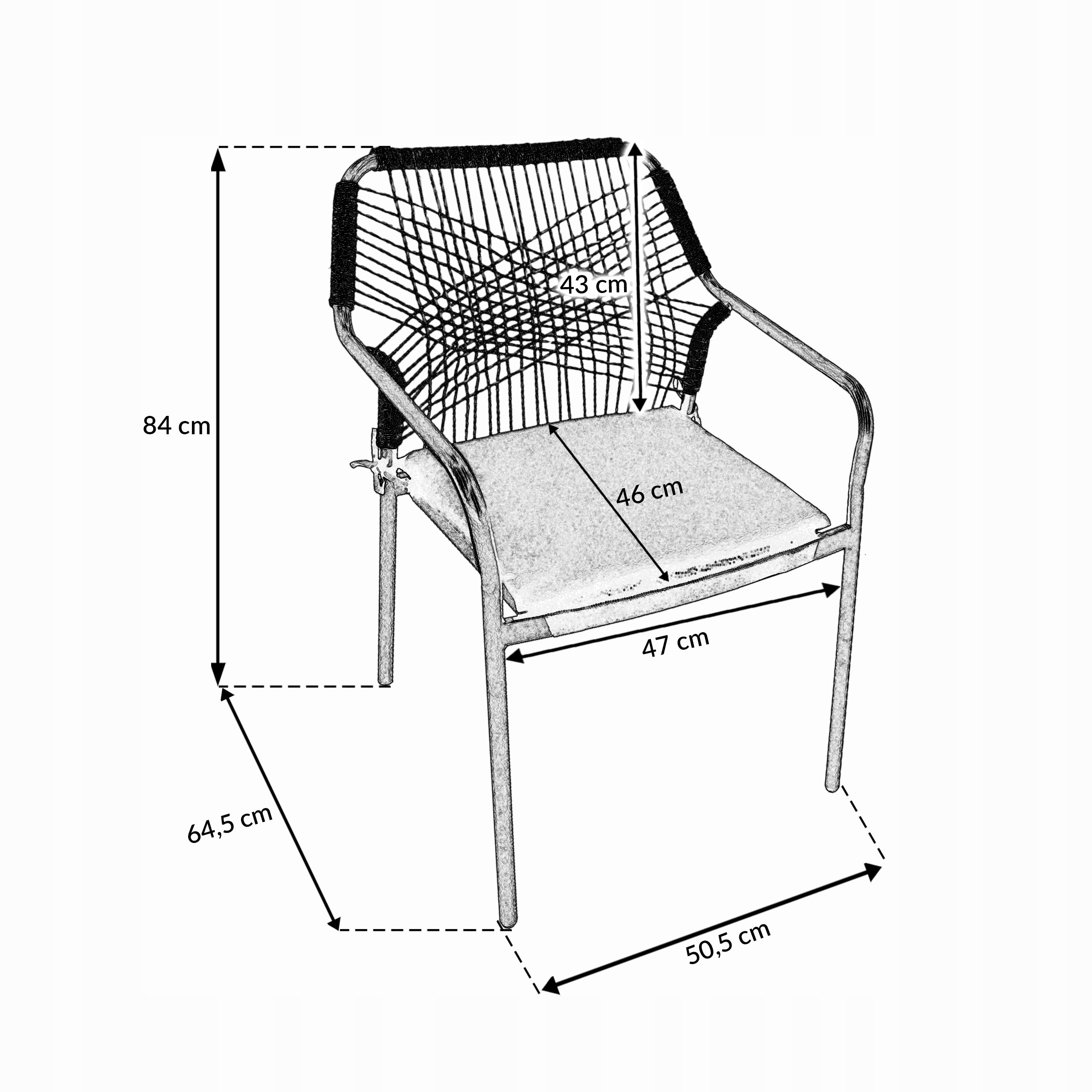 SET OF GARDEN FURNITURE FOR TERRACE BALCONY RATTAN TEMPERED GLASS SOHO Color black