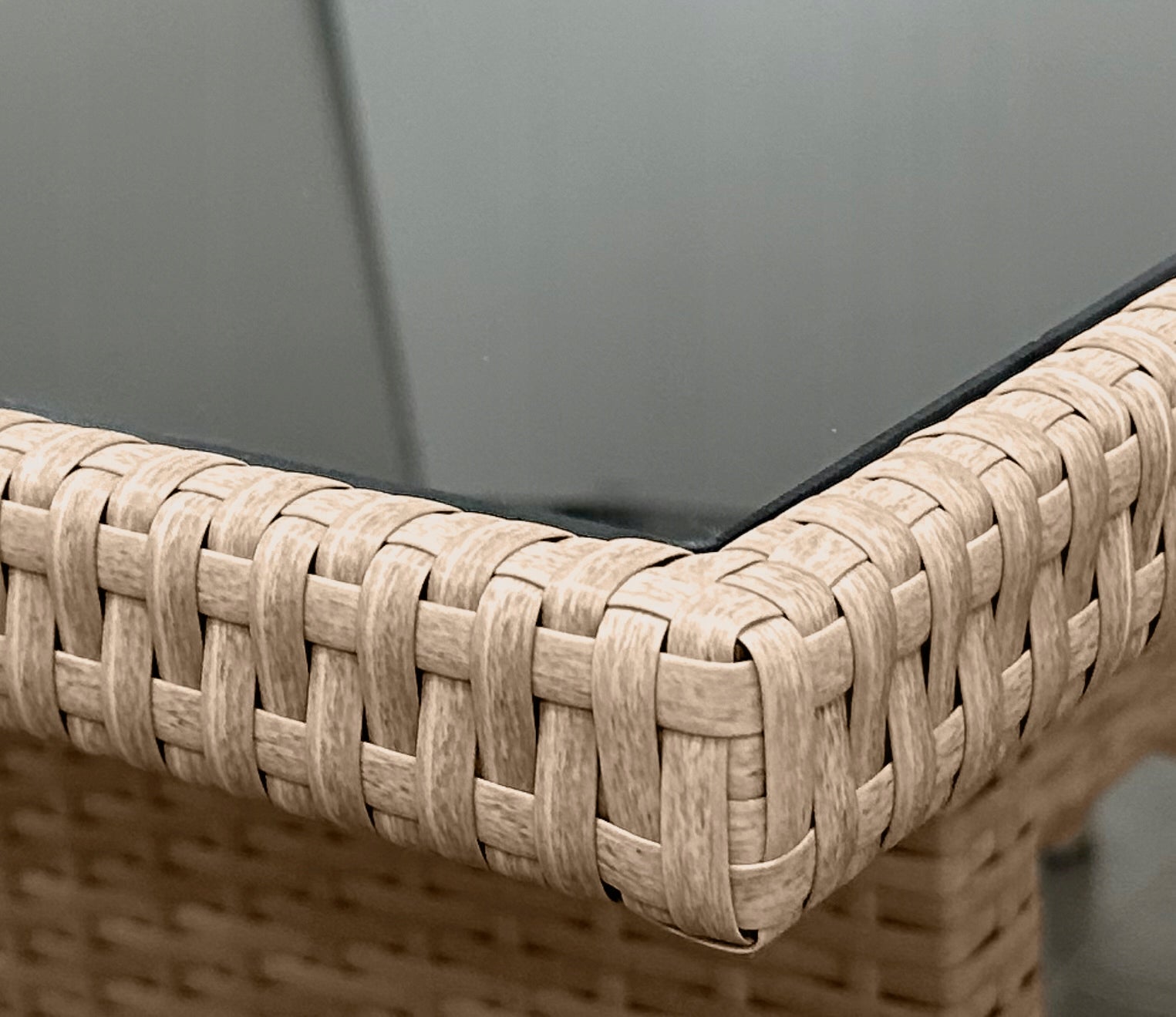 SET OF GARDEN FURNITURE MTG SFS078 GARDEN RATTAN NATURAL Main material synthetic rattan