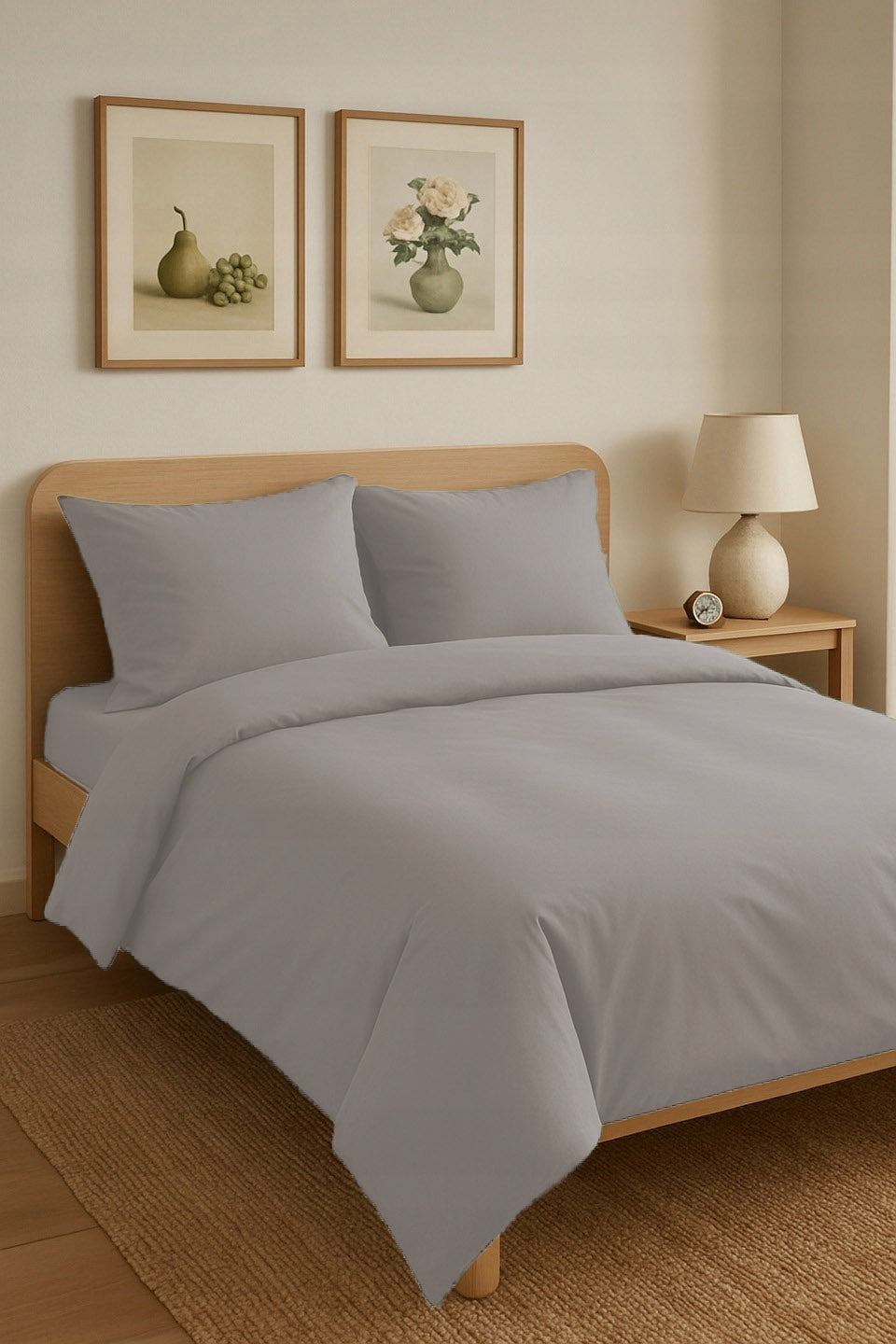 SET OF HOTEL BEDDING 160x200 + 2x PILLOWCASE COTTON COLOR HOTEL POLAND Packaging status original