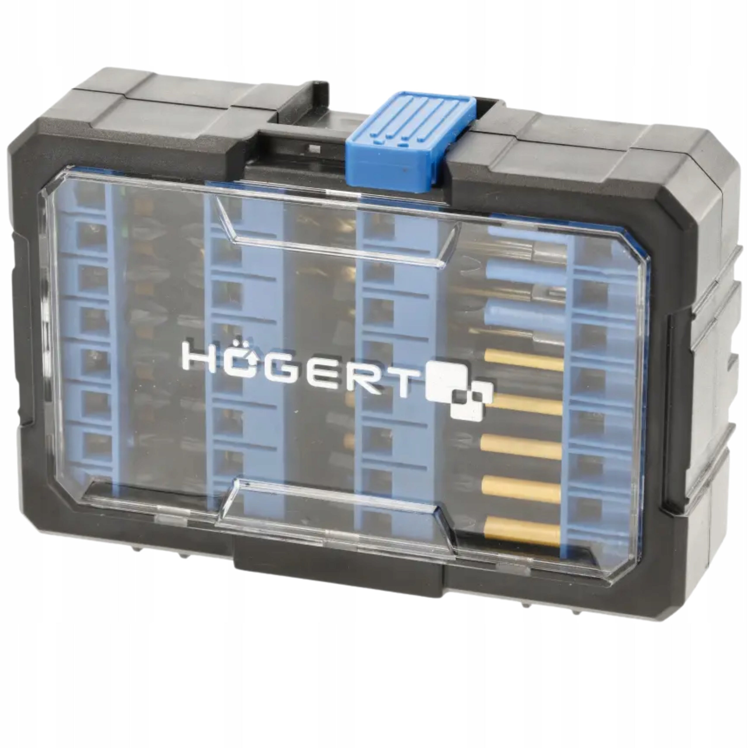 SET OF IMPACT BITS DRILL BITS FOR METAL 60 pcs. IN CASSETTE HOGERT HT1S803 EAN (GTIN) 5902801497339