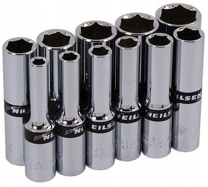 SET OF INCH SOCKETS 1/4 LONG SOCKETS LONG INCH WRENCHES 5/32-1/2 Manufacturer code CT1602