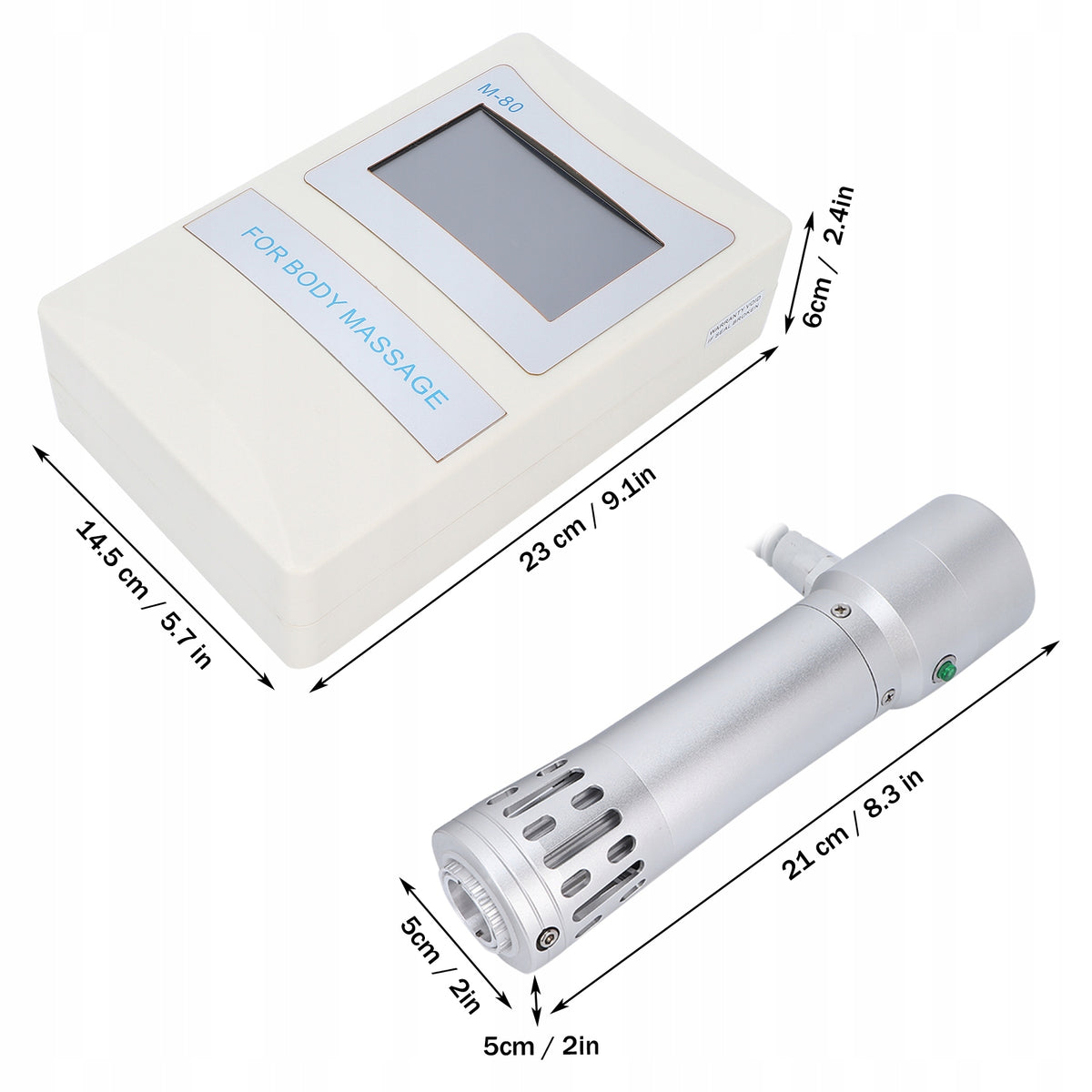 SET OF INTRAPERITONEAL FOCUSED SHOCK WAVE THERAPY MACHINE Manufacturer code ZWPEI1662