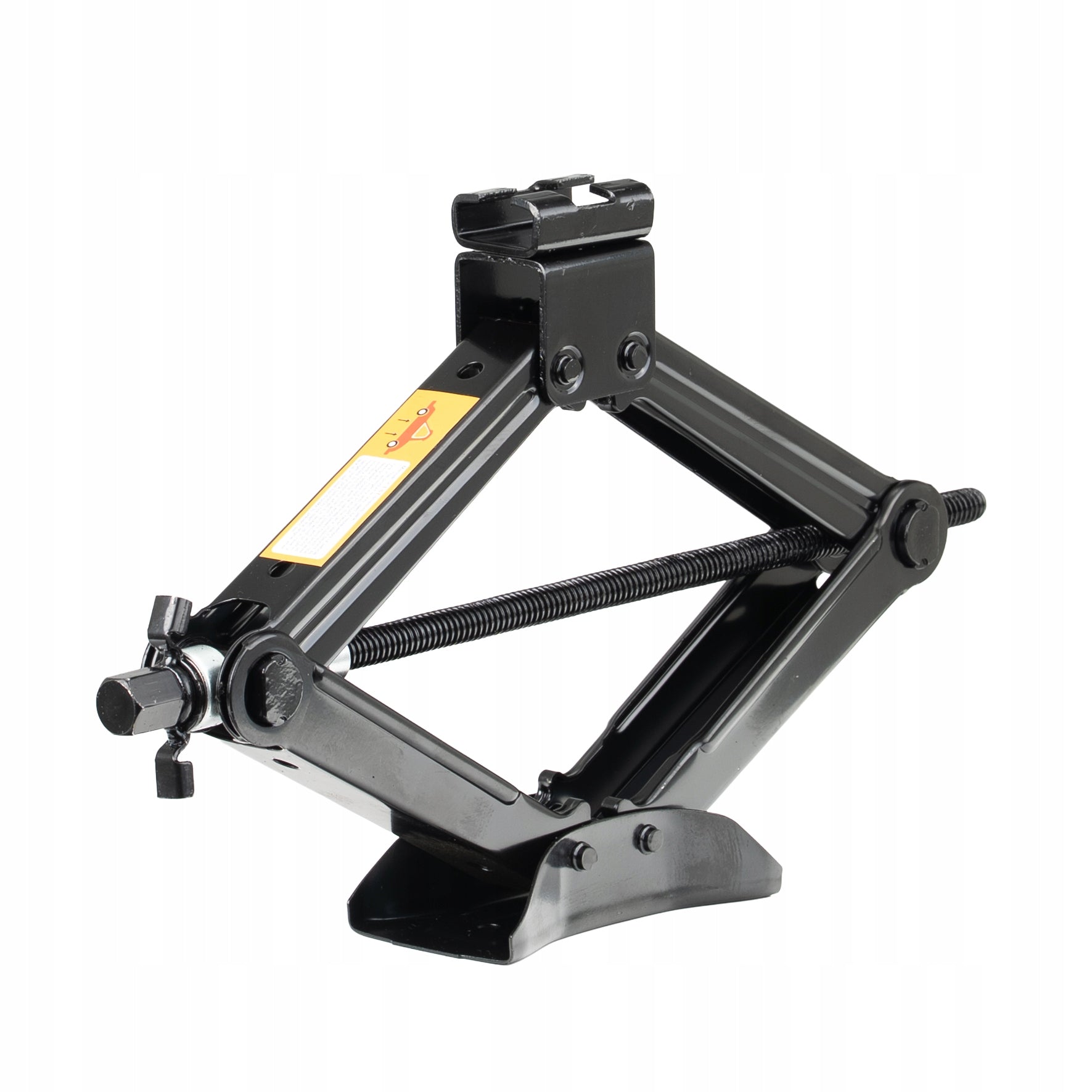 SET OF JACK 2T WITH RATCHET + TELESCOPIC WRENCH FOR WHEELS Maximum lifting height 410 mm