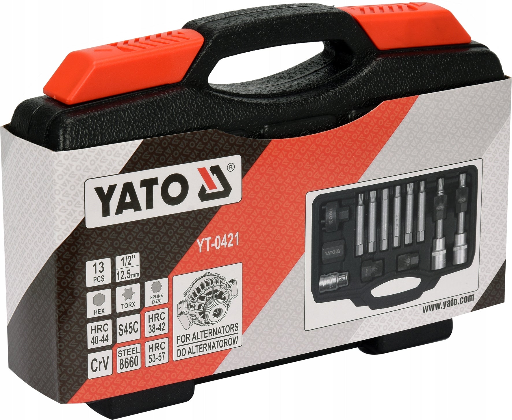 SET OF KEYS FOR ALTERNATOR 13CZ. Brand Yato
