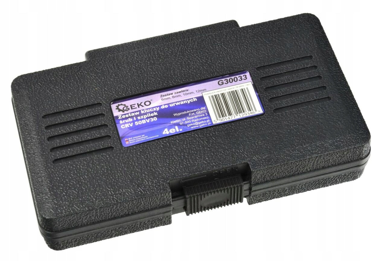 SET OF KEYS FOR BROKEN SCREWS AND PINS 4el. 6,8,10,12 Manufacturer code G30033