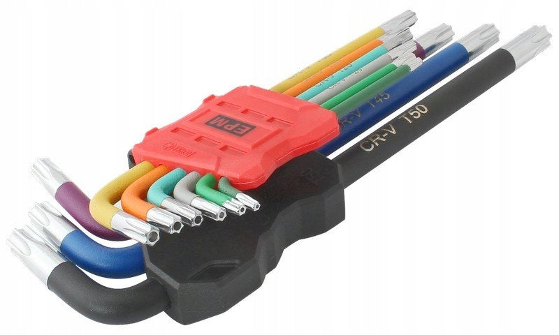 SET OF KEYS TORX RED LINE 9 PCS. EPM EAN (GTIN) 5908235764900