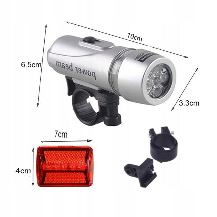 SET OF LAMPS FLASHLIGHT 5 LED BEAM BC-FL1503/-TL5388 Manufacturer code BC-1503