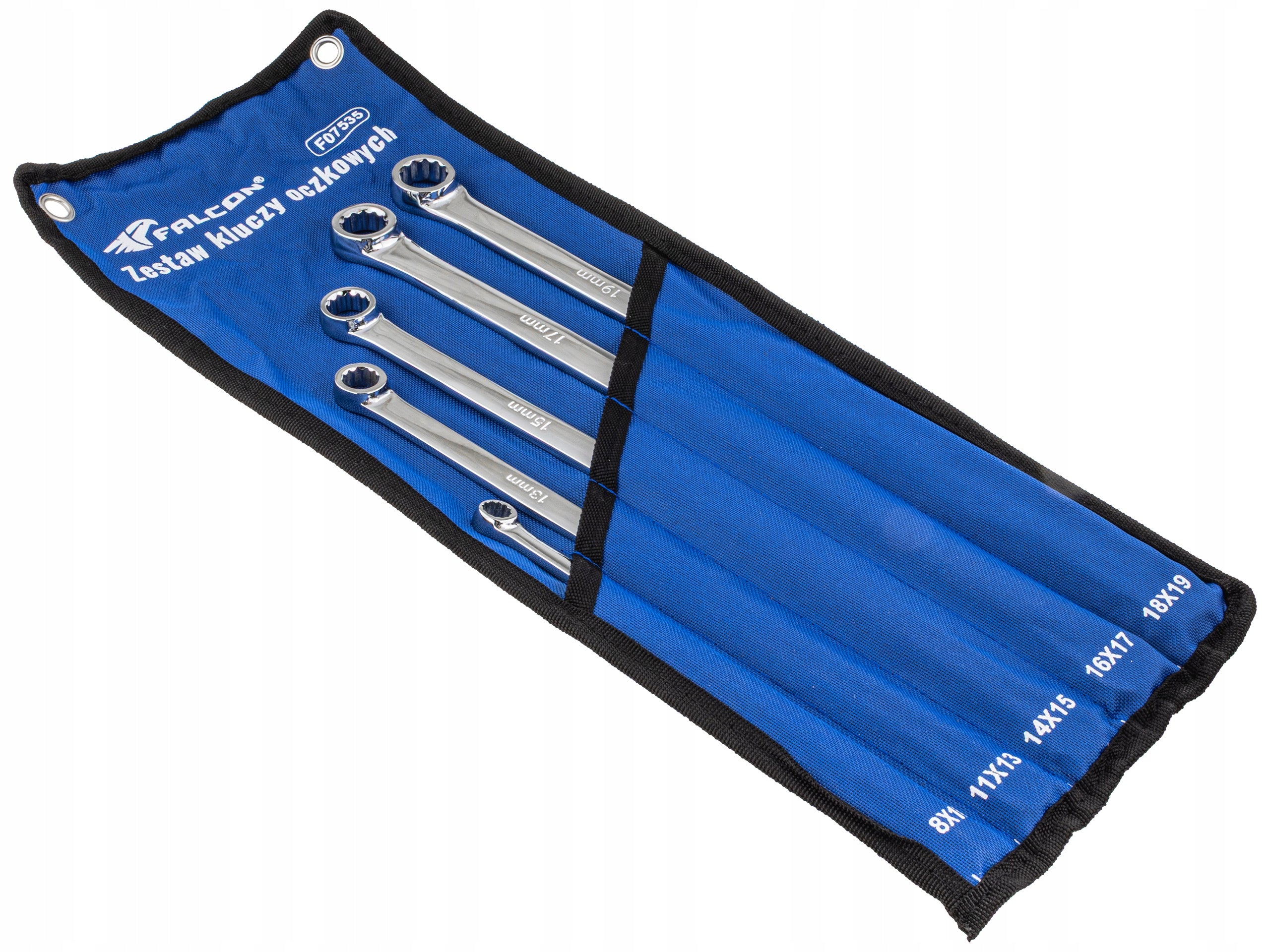 SET OF LONG STRAIGHT EYE WRENCHES FOR TENSIONERS 8-19 MM CR-V 5 EL. Customs tariff code 82041100