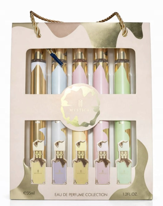 SET OF PERFUMES MYSTICAL ECLAIRE Perfumes for women and men 5 x 35ml
