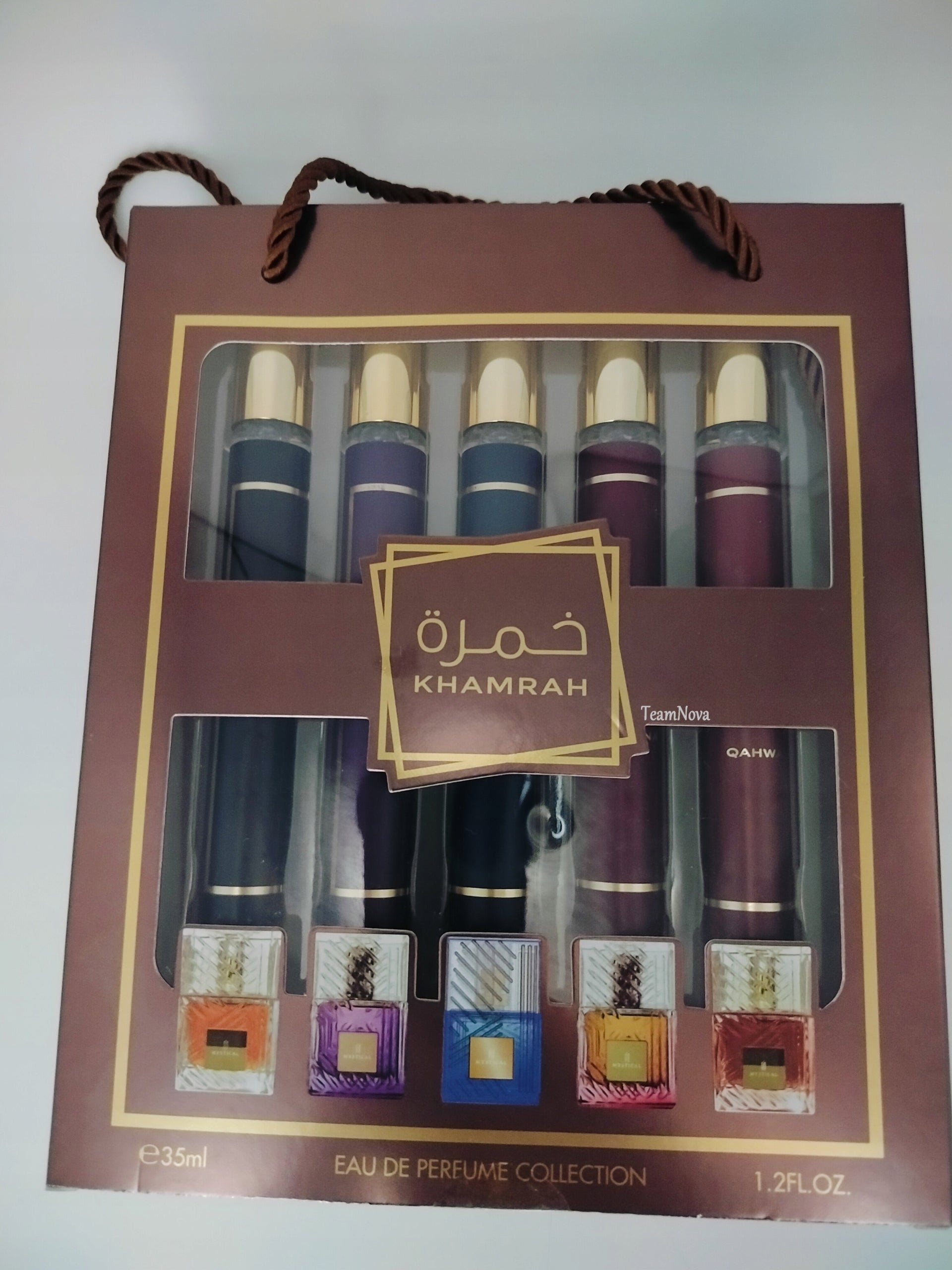 SET OF PERFUMES MYSTICAL KHAMRAH Perfume for women and men 5x 35ml Packaging volume 35 ml