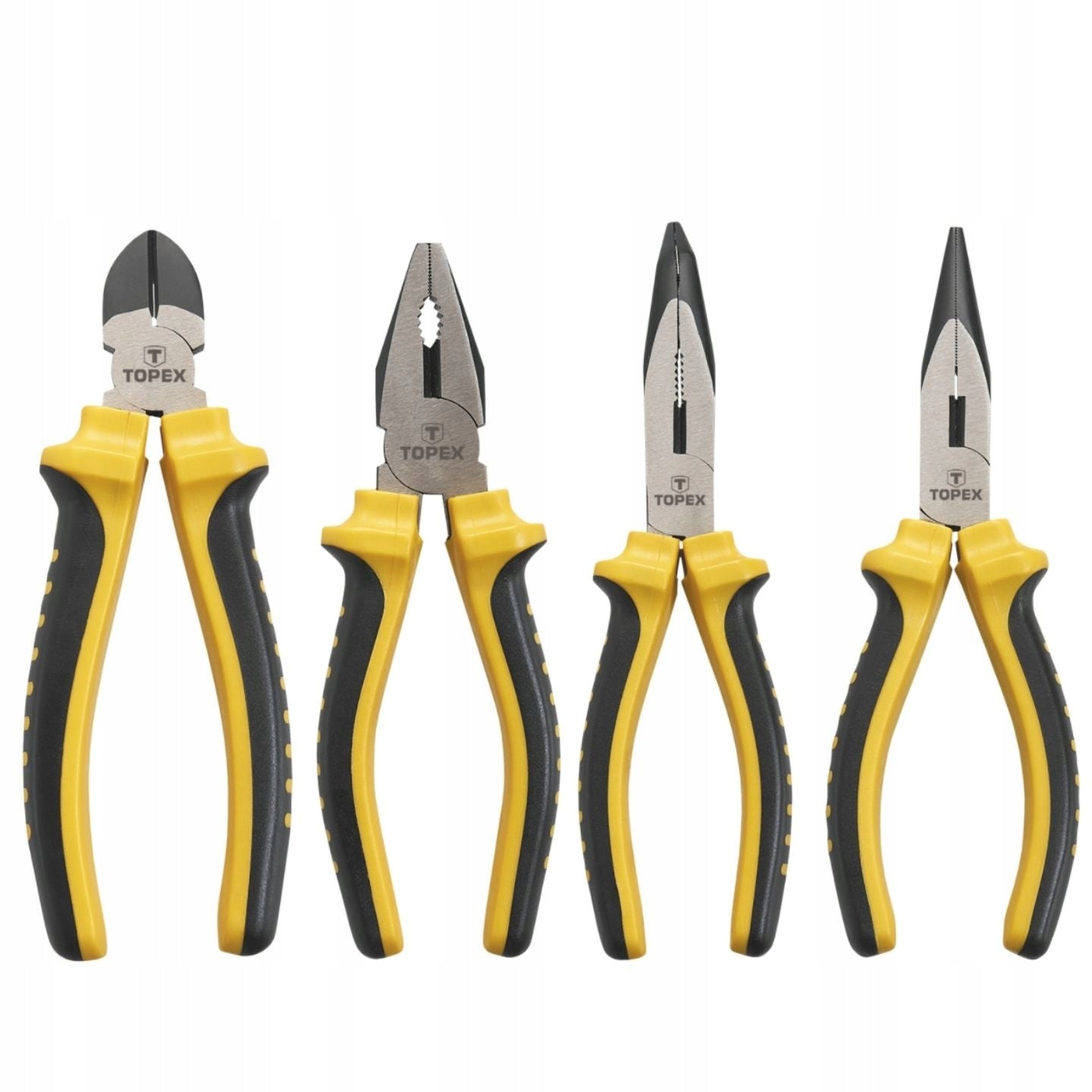 SET OF PLIERS 160 MM TOPEX Kind pliers side cutting pliers elongated pliers set