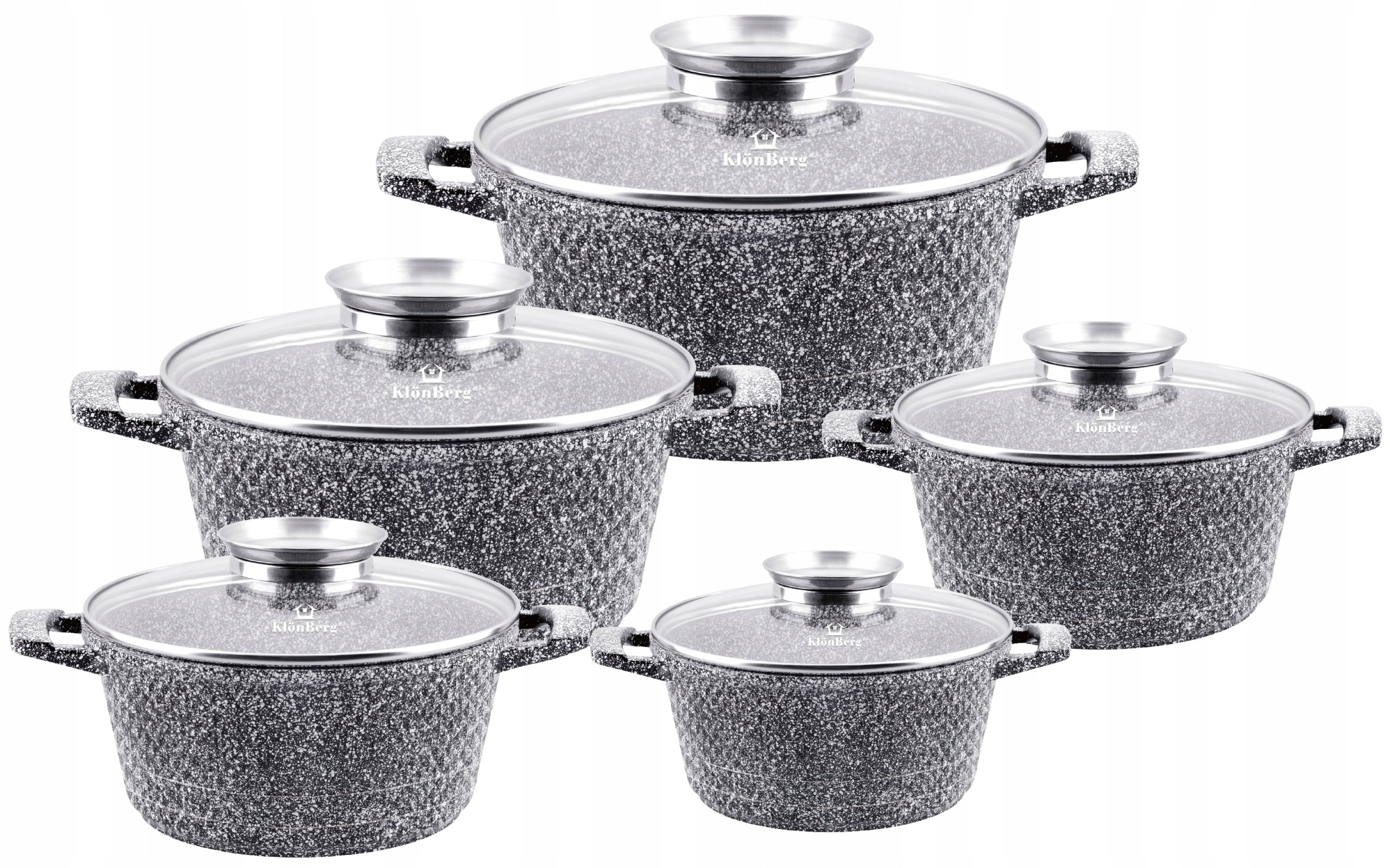 SET OF POTS 10 EL. PREMIUM DIAMONDS KlönBerg KB3742 EAN (GTIN) 5905645037426