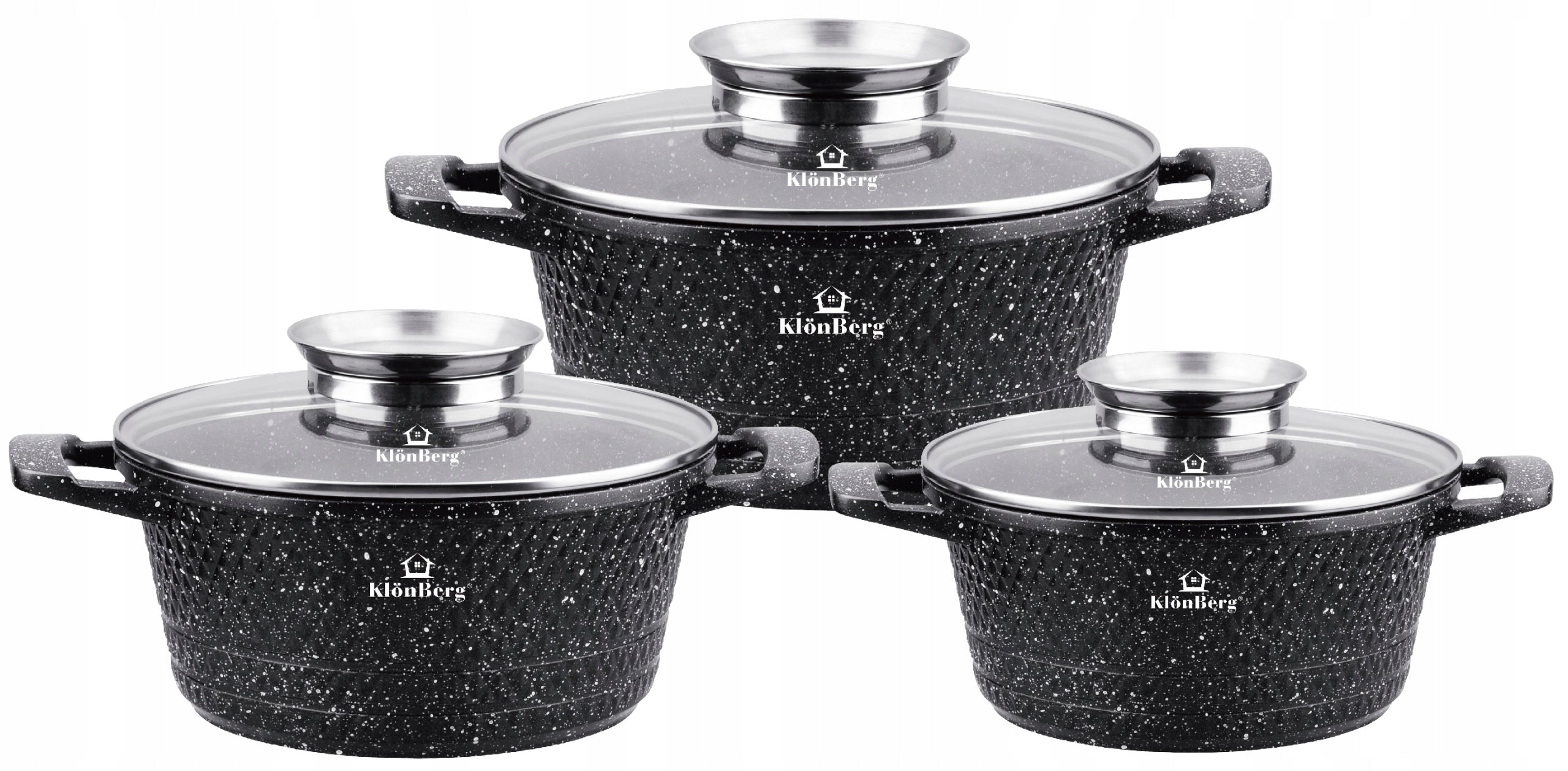 SET OF POTS 6 EL. PREMIUM DIAMONDS KlönBerg KB3825