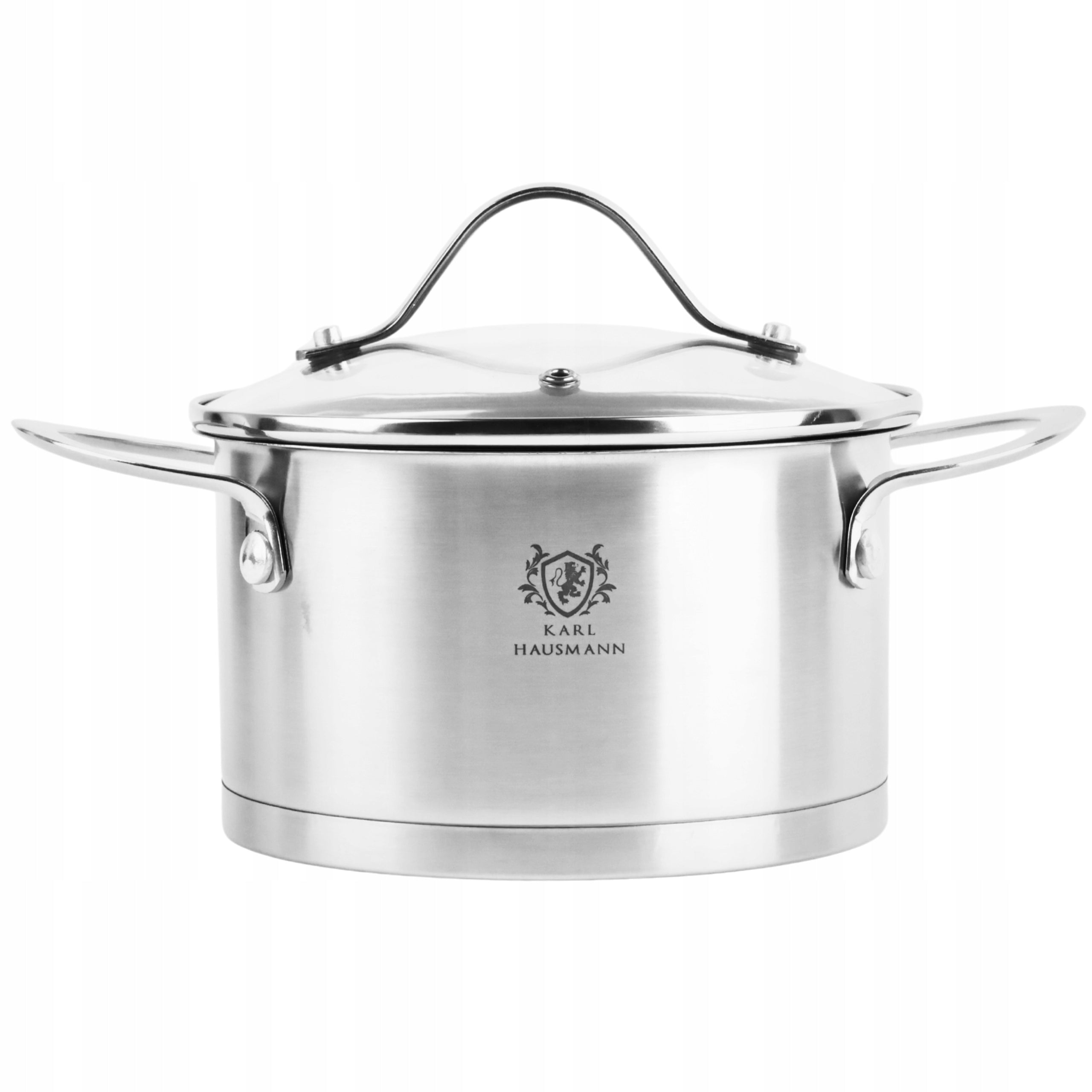 SET OF POTS FOR INDUCTION GAS 8EL POTS STEEL SAUCEPAN STEEL 18/0 Line GRACE