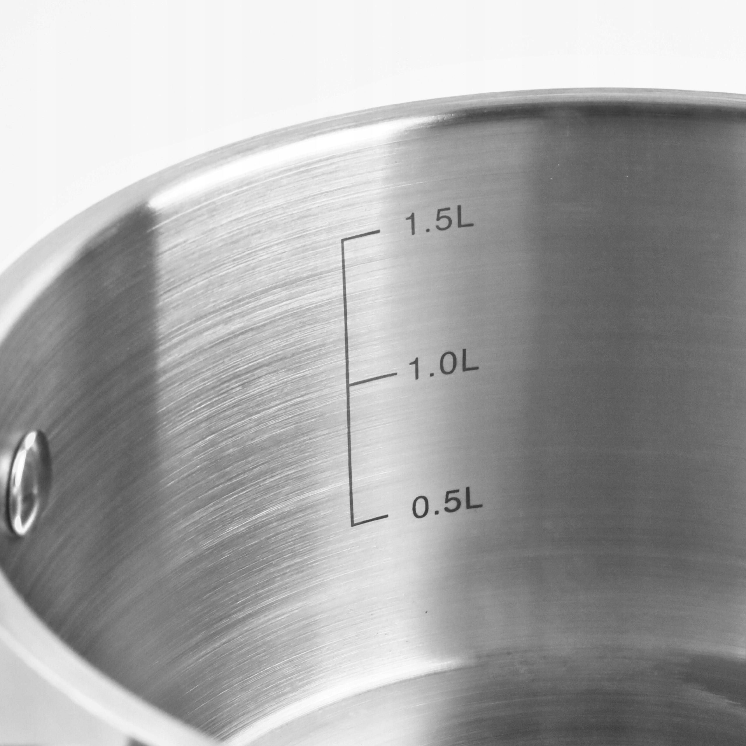 SET OF POTS FOR INDUCTION GAS 8EL POTS STEEL SAUCEPAN STEEL 18/0 Packaging status original