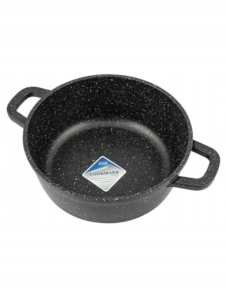 SET OF POTS SET OF CERAMIC MARBLED POTS 6 el. Induction Gas Product weight with unit packaging 5.5 kg