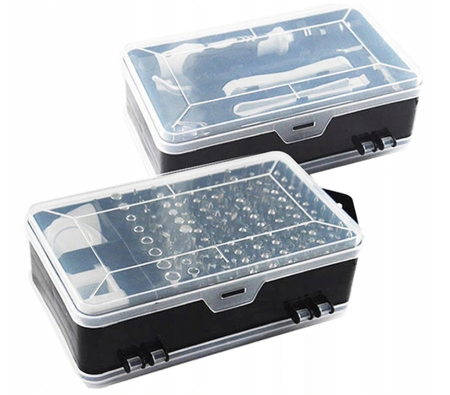 SET OF PRECISION SCREWDRIVERS 115IN1 TORX BITS TWISTERS 115 EL Manufacturer code ZESTAW AKCESORIÓW NARZĘDZA PRECYZYJNE