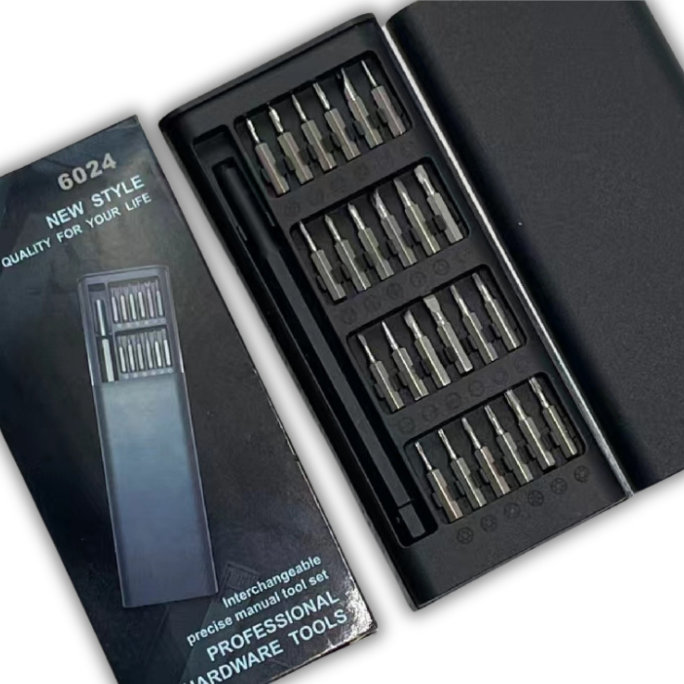 SET OF PRECISION SCREWDRIVERS 25in1 TORX MAGNETIC SCREWDRIVERS BITS PRO Packaging status original