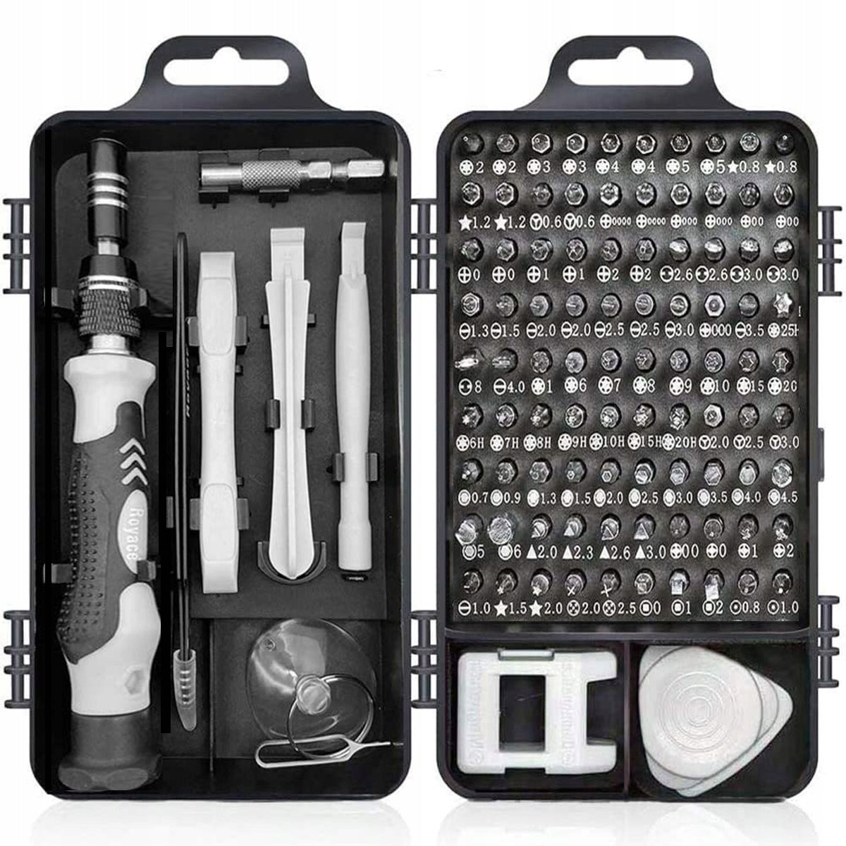 SET OF PRECISION SCREWDRIVERS TORX BITS UNIVERSAL 115in1