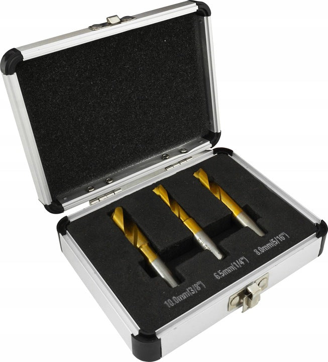 SET OF REAMER DRILL BITS REAMER FOR WELD WELDS CUTTERS 3 EL