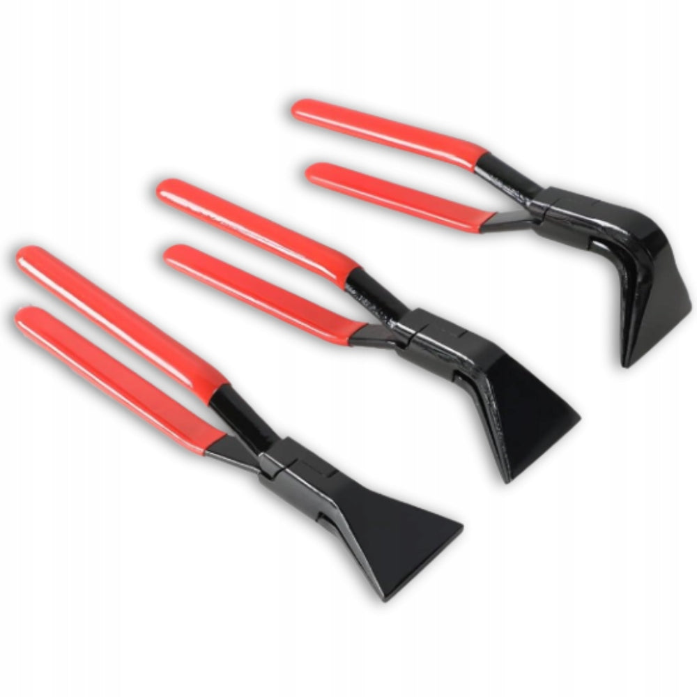 SET OF ROOFING PLIERS TICKS BENDING SHEETS 275MM STRAIGHT BENT 3 pcs.