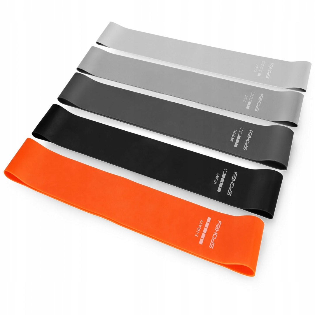 SET OF RUBBER MINI BANDS FOR EXERCISE ARTIO SPOKEY Color gray