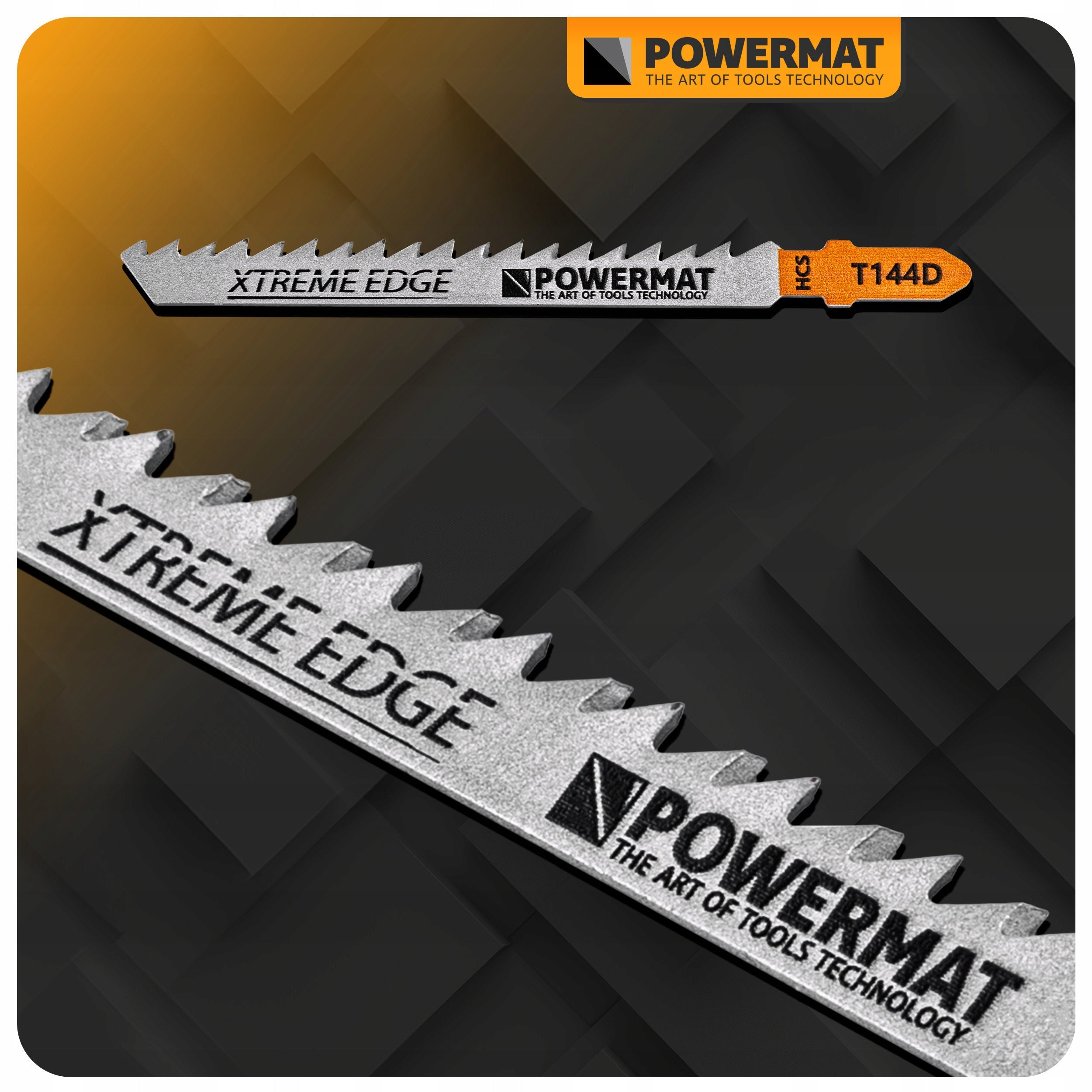 SET OF SAW BLADES FOR JIGSAW 10 PIECES WOOD PLYWOOD PLASTIC Brand Powermat