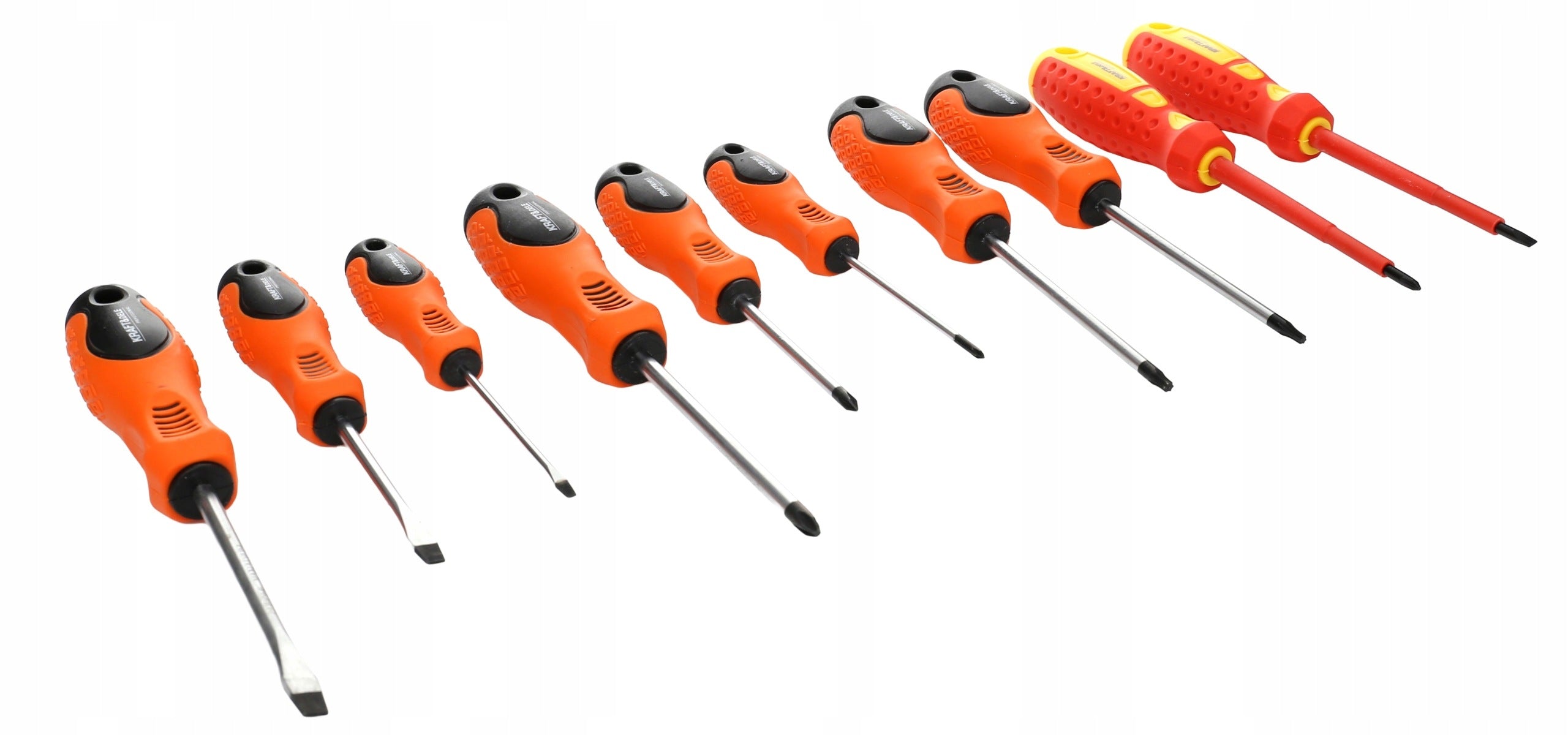 SET OF SCREWDRIVERS 10EL KD10901