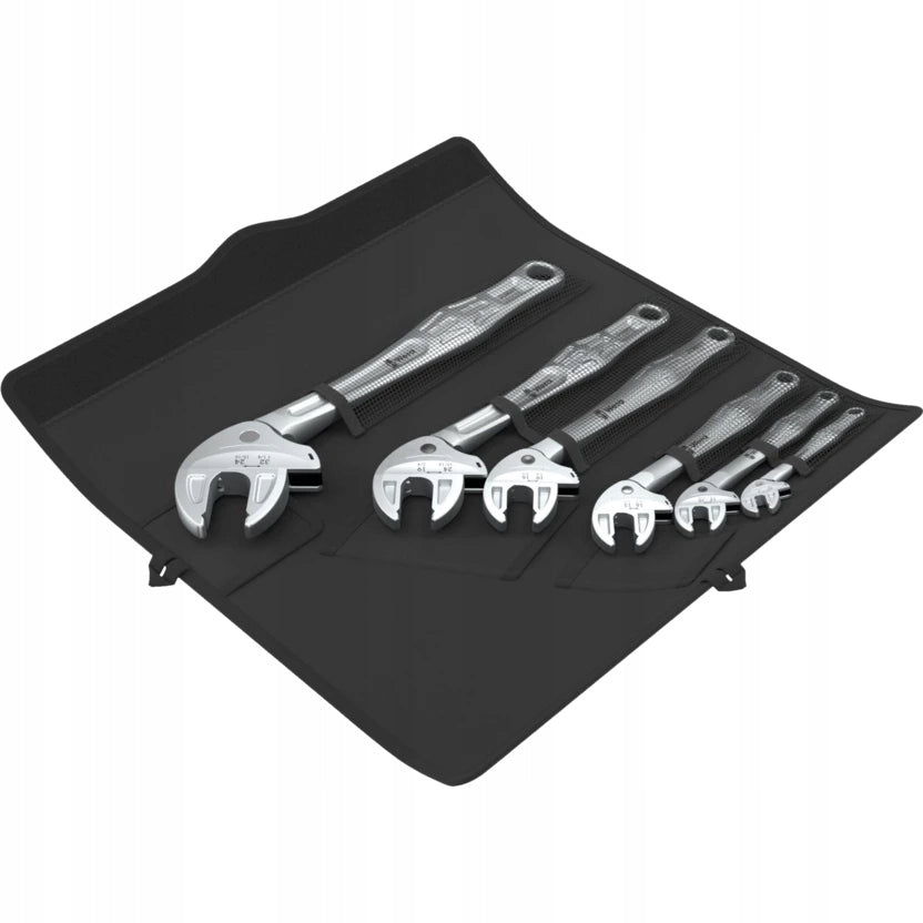 SET OF SELF-ALIGNING WRENCHES JOKER 6004 7-32MM 6 PARTS 05020111001 WERA