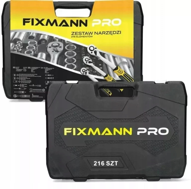 SET OF SOCKET WRENCH TOOLS 216 ELEMENTS SUITCASE Brand no brand