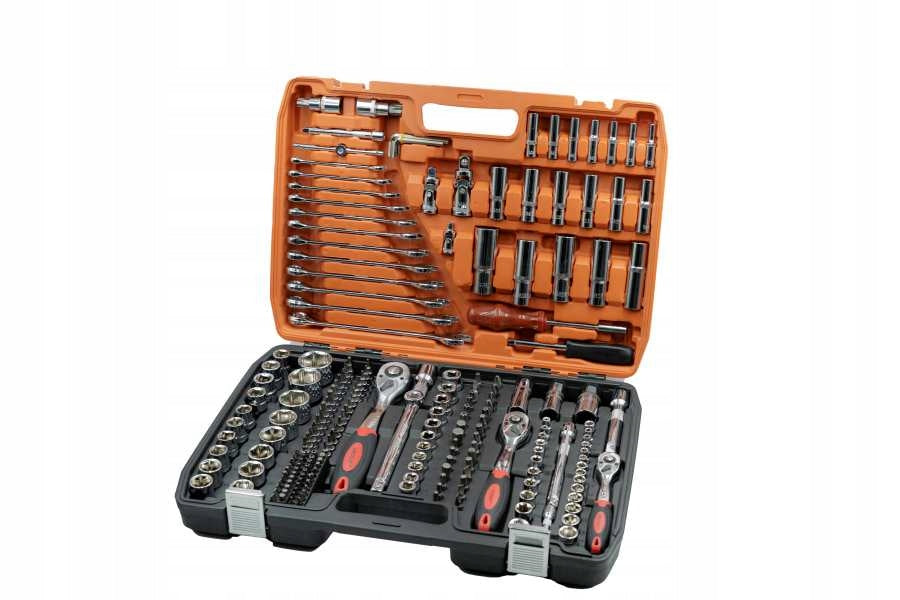 SET OF SOCKET WRENCHES 1/4 3/8 1/2 216pcs GROSLEY GR51033