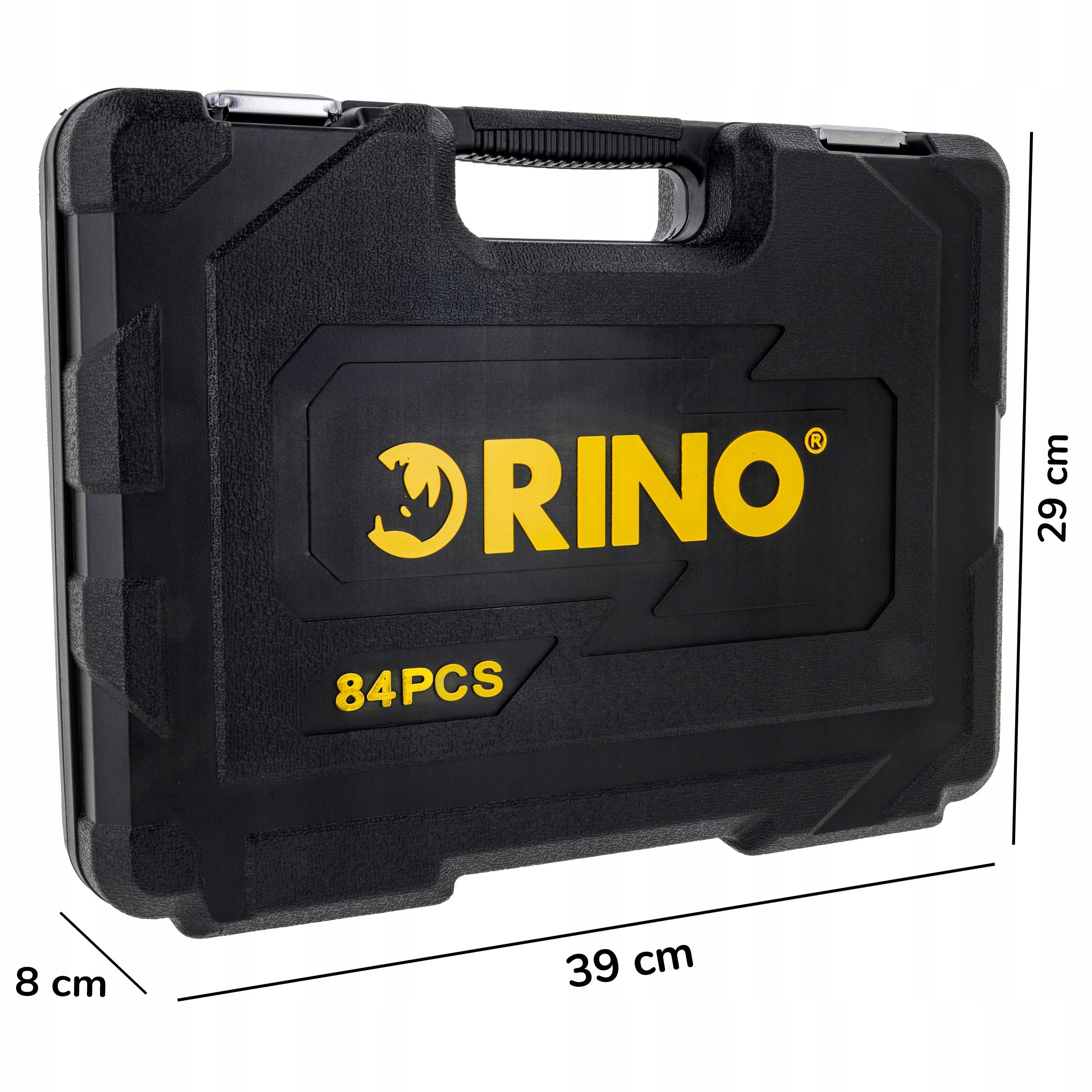 SET OF SOCKET WRENCHES 84 EL. SUITCASE BITS THUNDER CAP CRV RINO Manufacturer code RN-29748