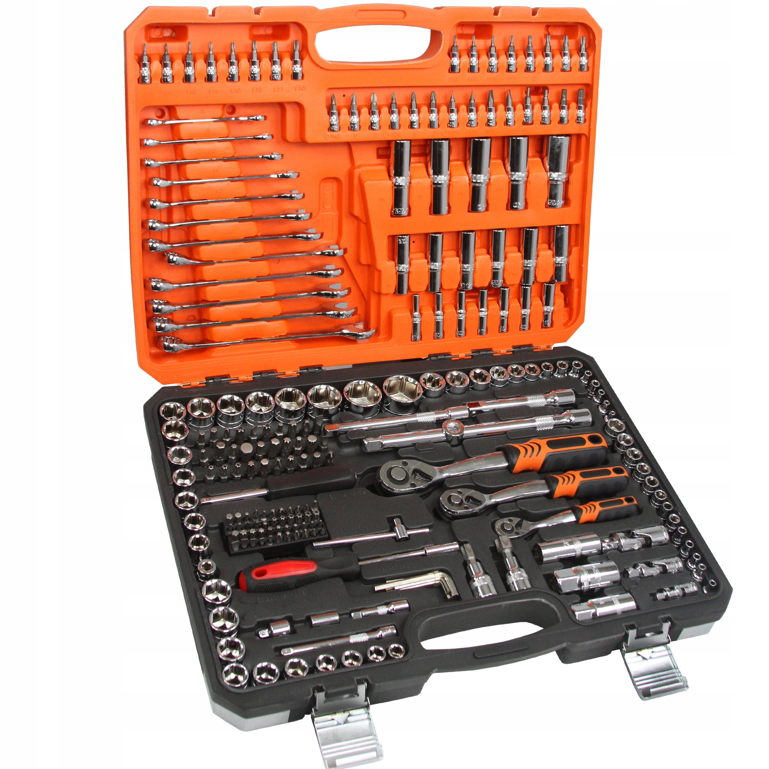 SET OF SOCKET WRENCHES PREMIUM TORX CAPS SUITCASE 216 ELEMENTS BJC Manufacturer code B58229