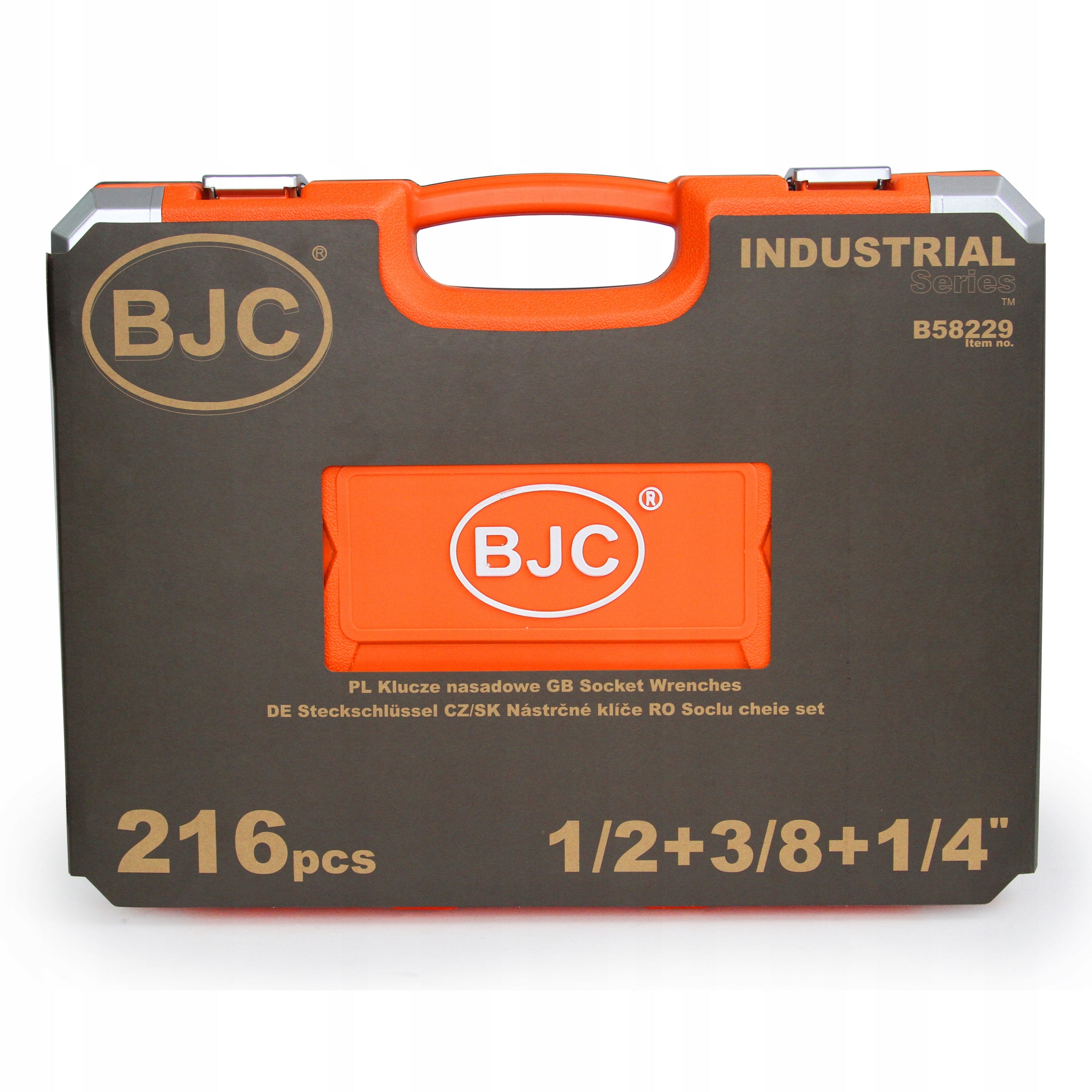 SET OF SOCKET WRENCHES PREMIUM TORX CAPS SUITCASE 216 ELEMENTS BJC Number of items in the set 216