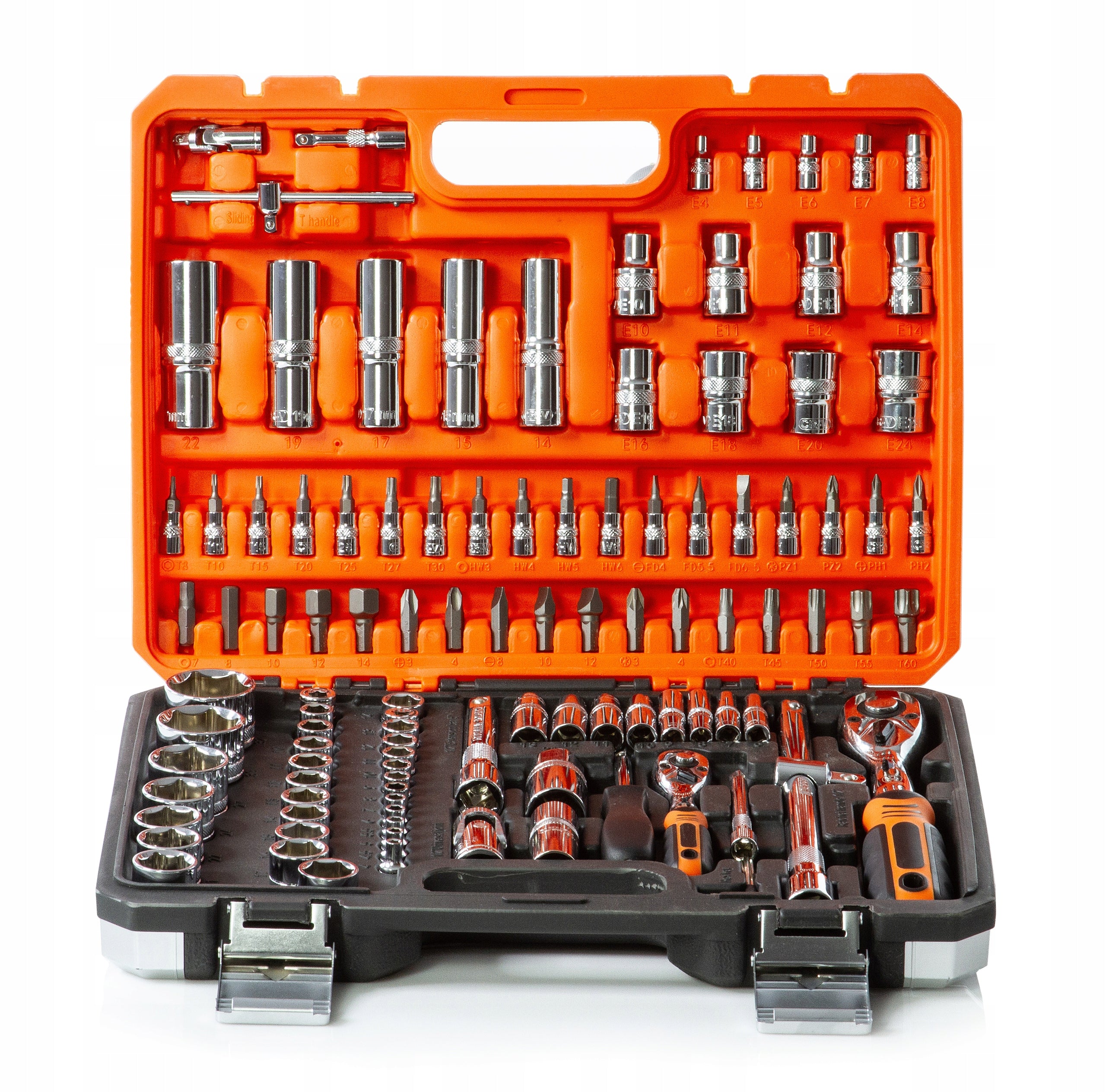 SET OF SOCKET WRENCHES TOOL WRENCHES CAPS 108 for workshop gift Manufacturer code B58228