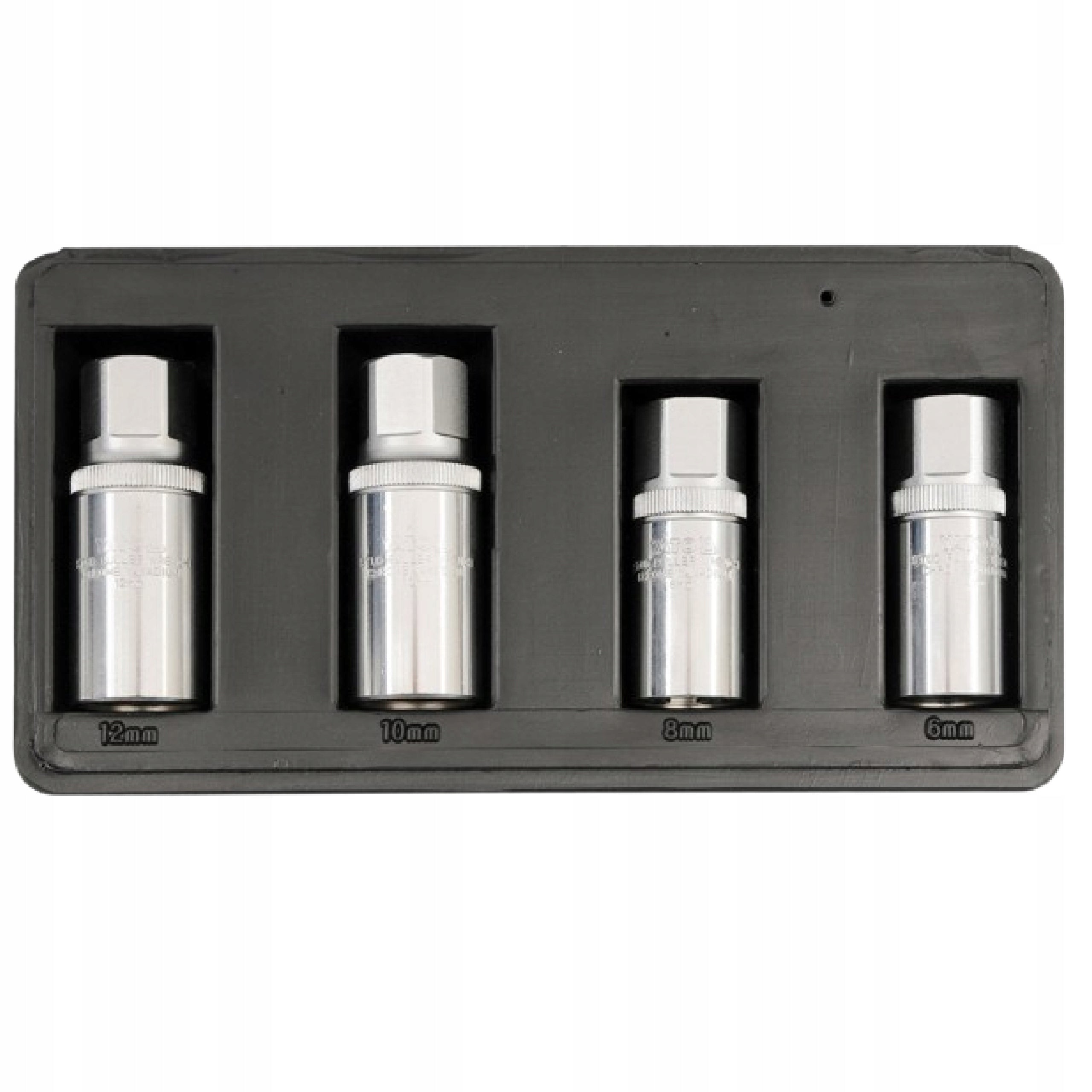 SET OF SOCKETS FOR UNSCREWING DAMAGED MACHINED THREAD PINS