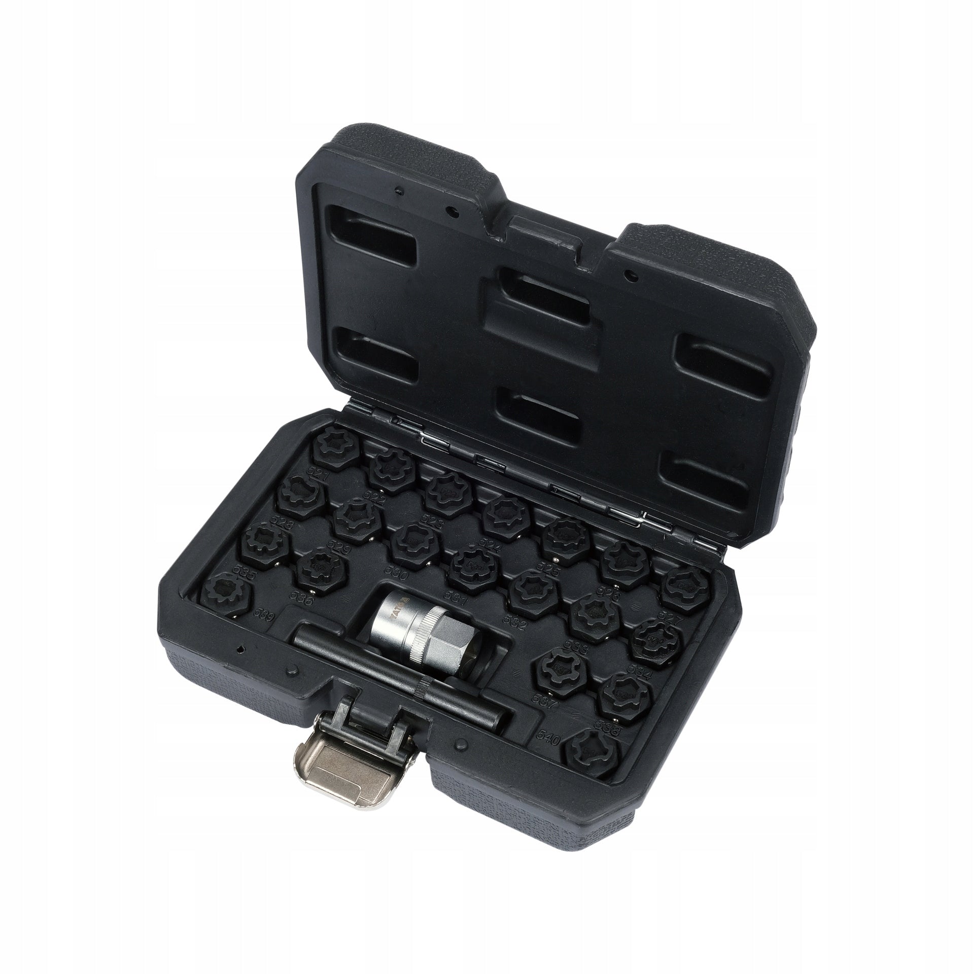 SET OF SOCKETS FOR VW, 22EL, CRMO, 12 – 7MM, 1/2 INCH YATO SCREWS Brand Yato