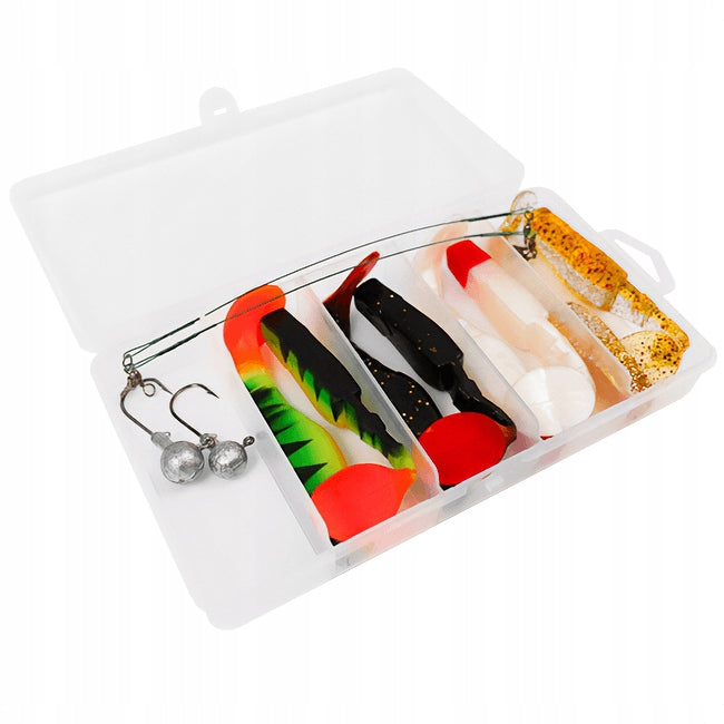 SET OF SPINNING LURES 10CM KILLER IMPACT FURY SET 13PCS PIKE Brand Sahido