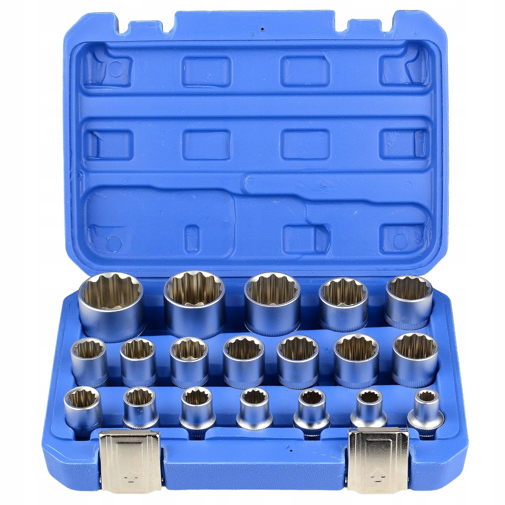 SET OF SPLINE SOCKET WRENCHES 8-32 1/2 19EL 30333 BLACK Number of items in the set 19