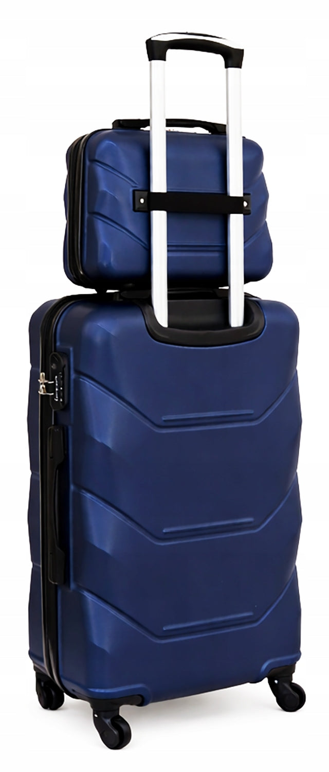 SET OF SUITCASES 4in1 TRAVEL SUITCASE ON WHEELS GRAVITT 955 Depth (shorter edge) 25 cm